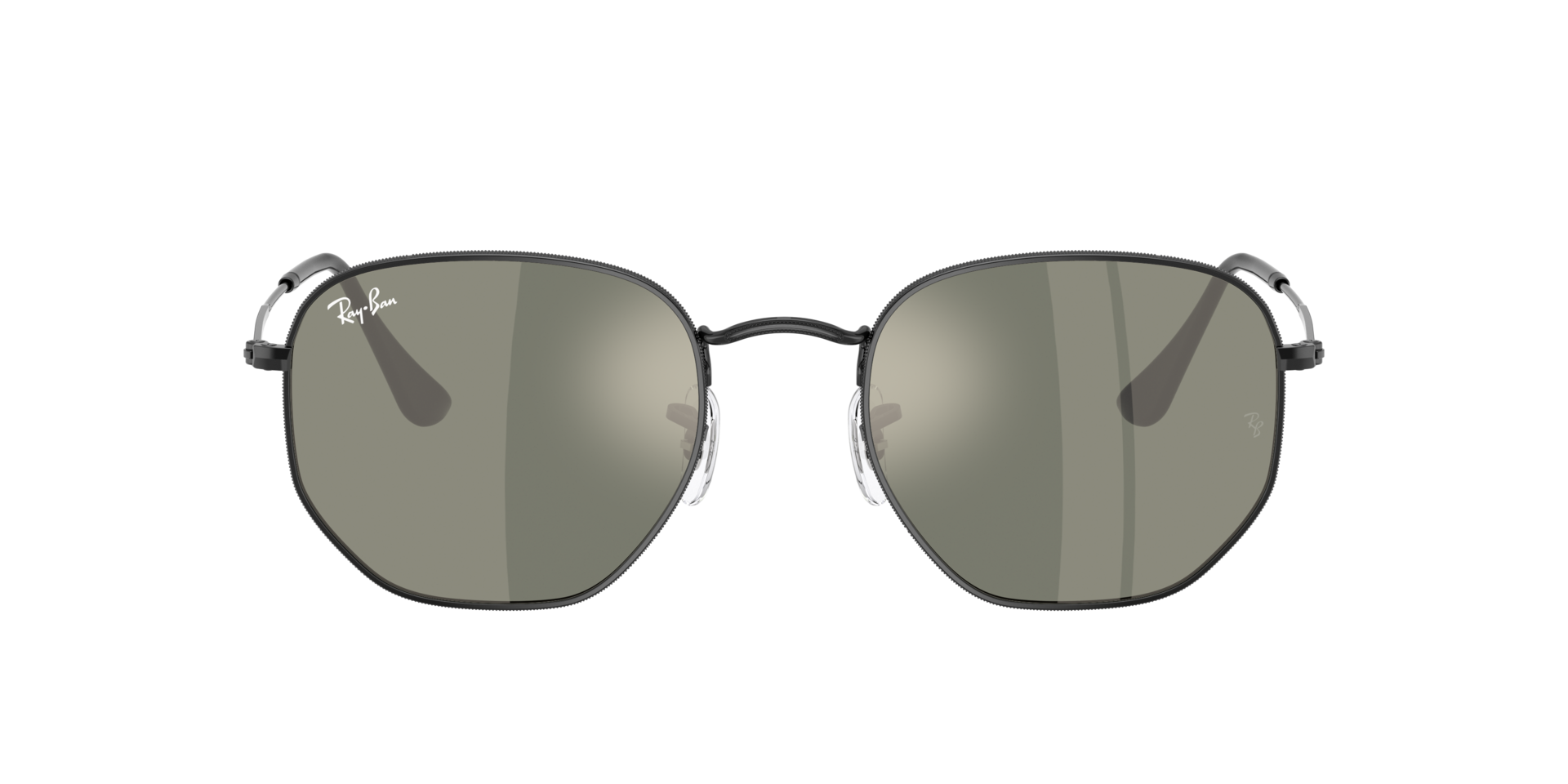 RB3548N Zwart MetaalSunglass Frames van B24, met getinte lenzen