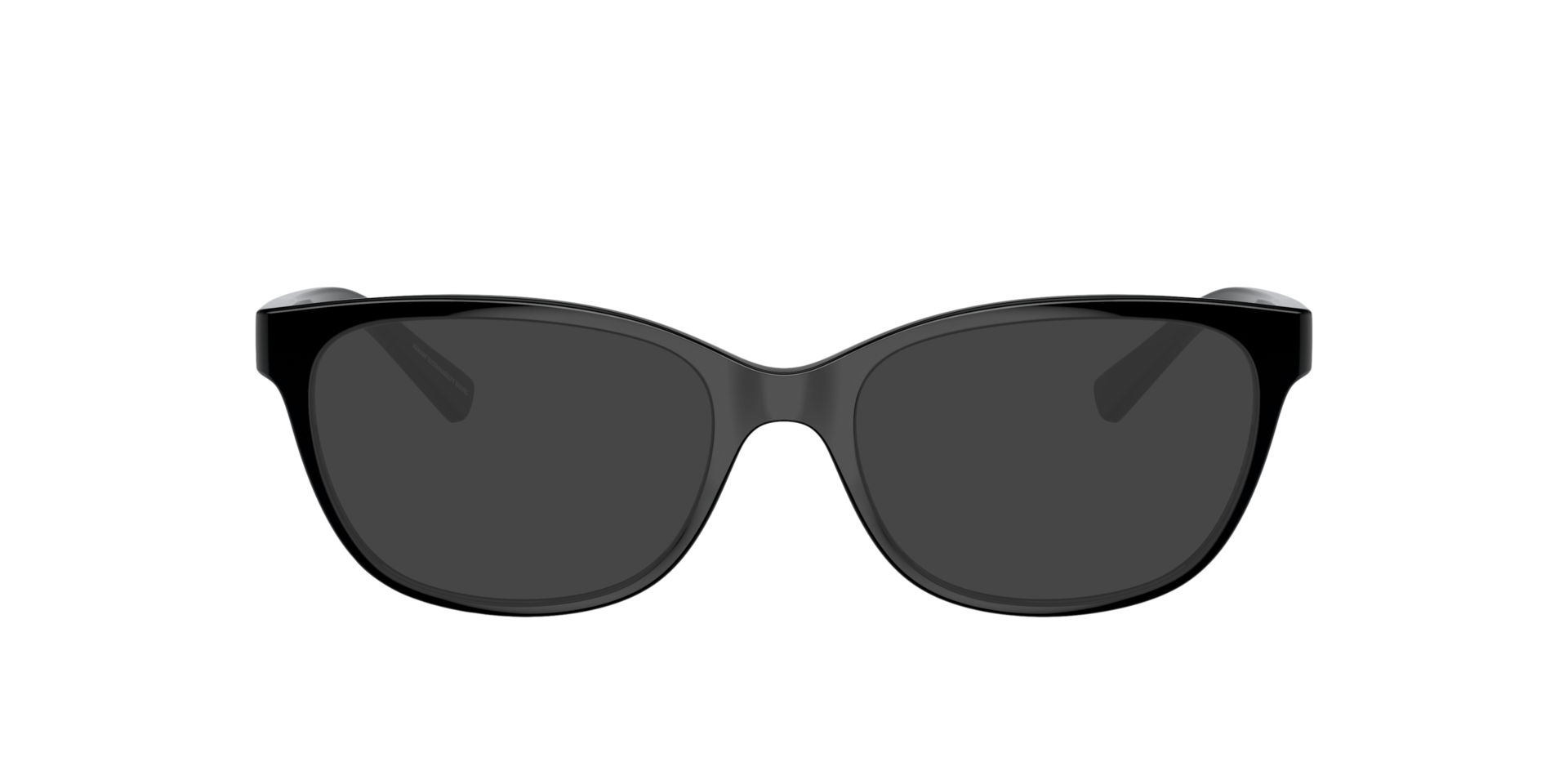 AX3037 Glanzend zwart KunststofEyeglass Frames van B24, met getinte lenzen