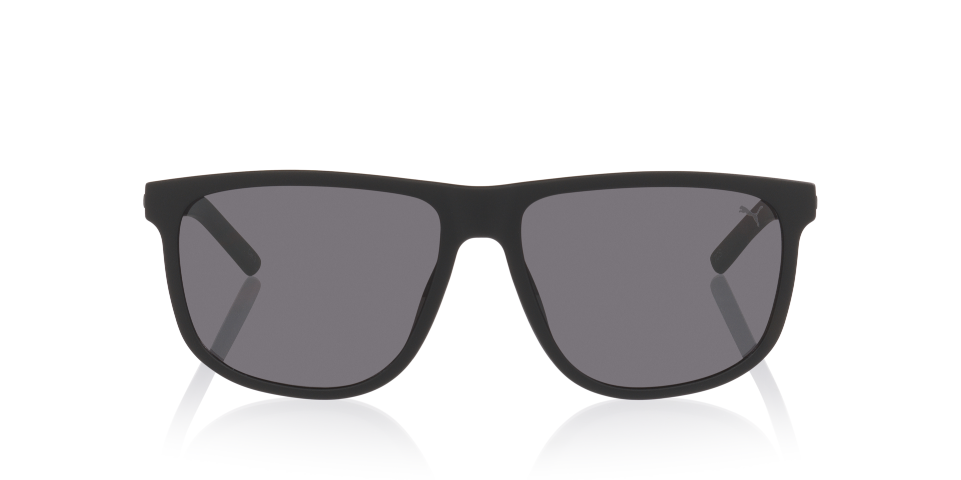PU0499SA Zwart KunststofSunglass Frames van B24, Vooraanzicht