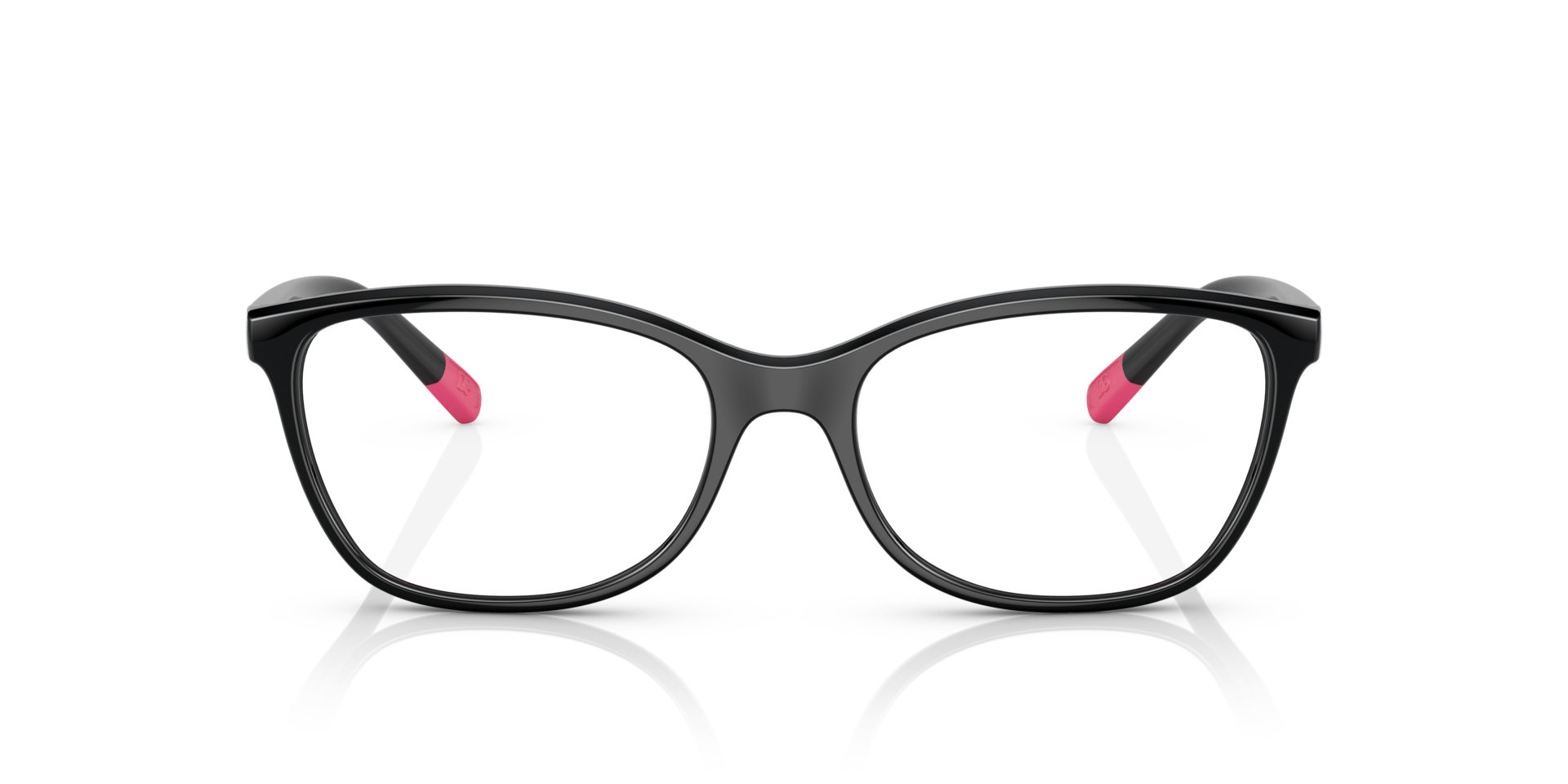 DG5092 Zwart KunststofEyeglass Frames van B24, Vooraanzicht