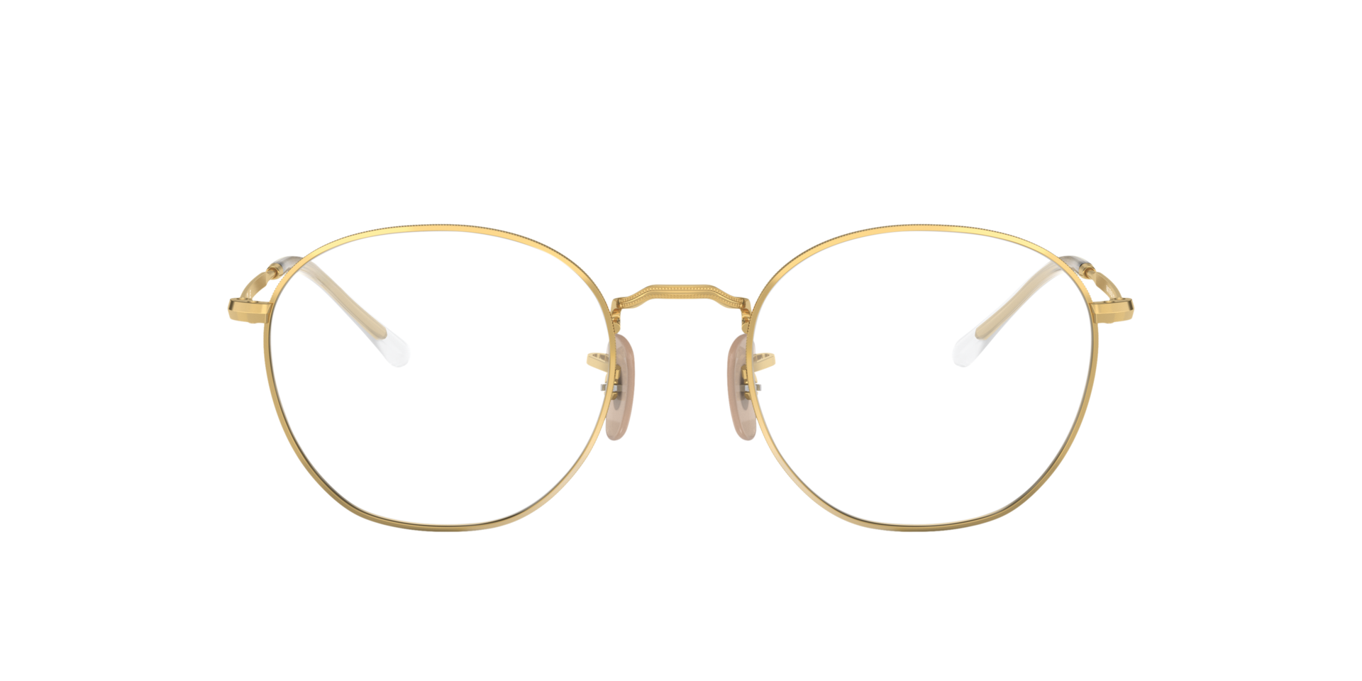 RB6472 Arista Gold MetallEyeglass Frames von B24, Vorderansicht
