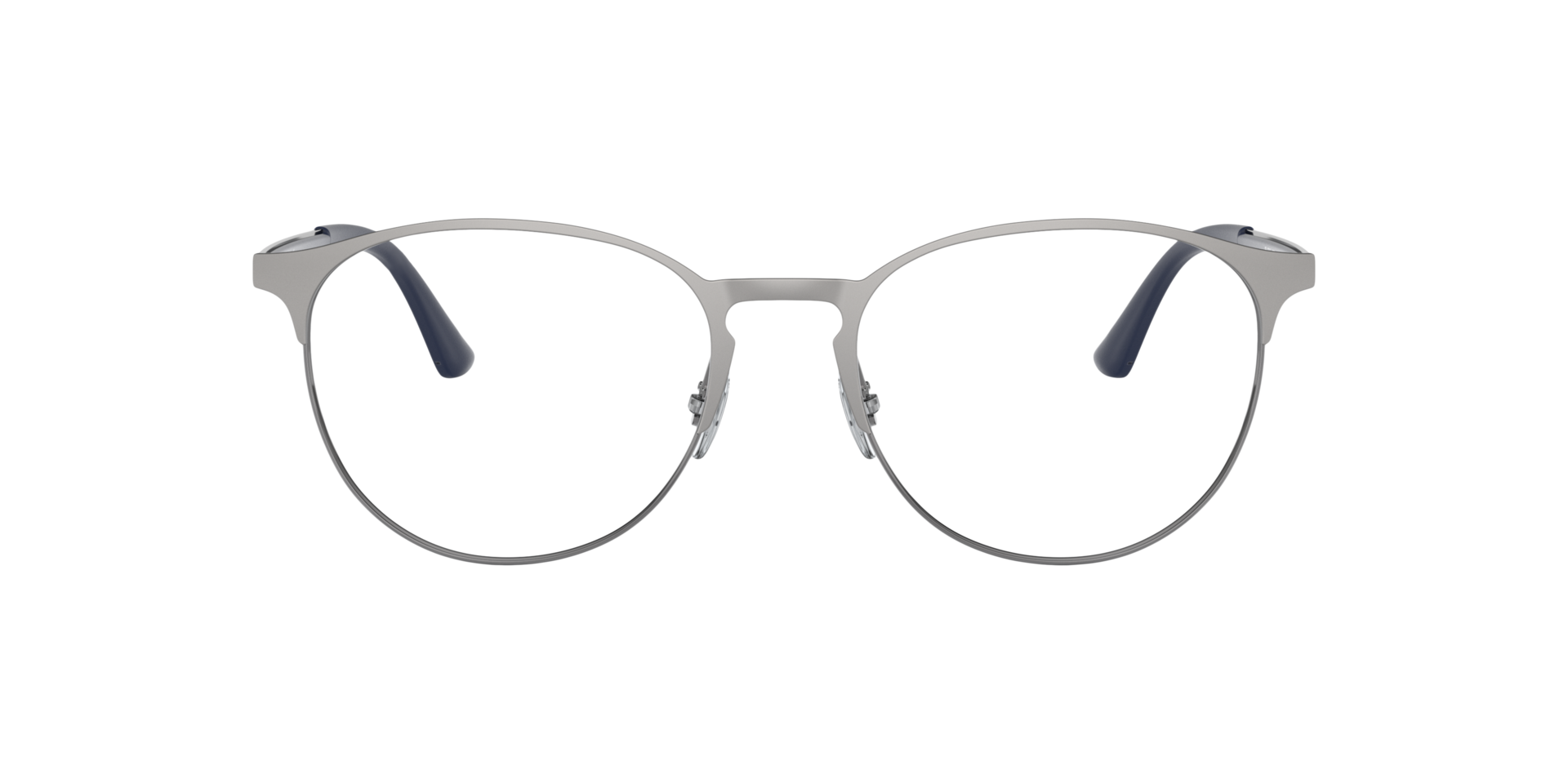 RB6375 Staalgrijs MetaalEyeglass Frames van B24, Vooraanzicht
