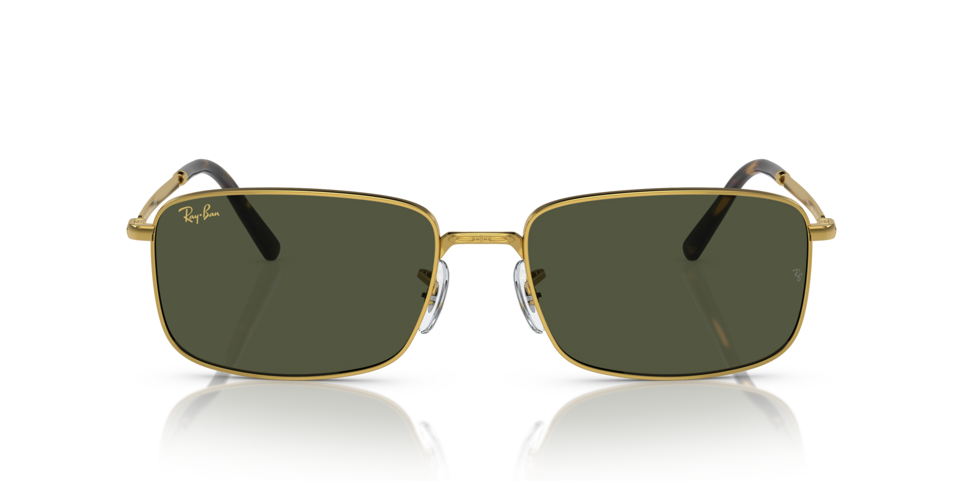 RB3717 Gold MetallSunglass Frames von B24, Vorderansicht