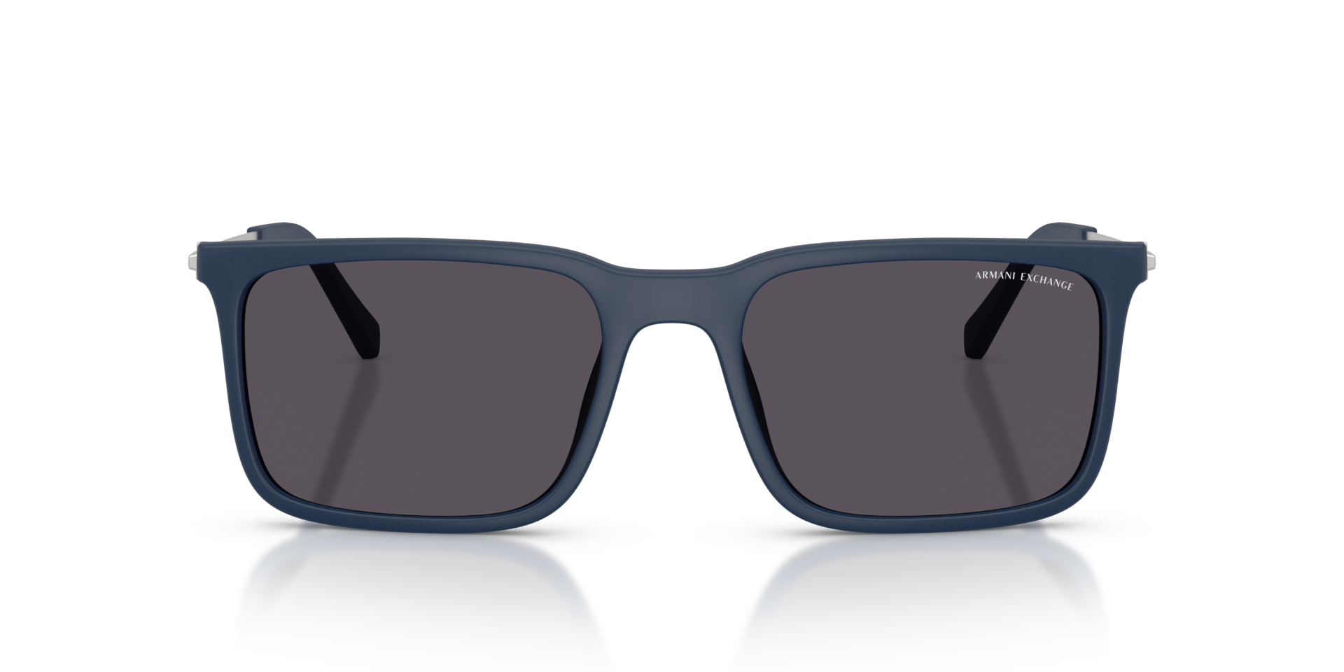 AX4175SU Matt Blau KunststoffSunglass Frames von B24, Vorderansicht