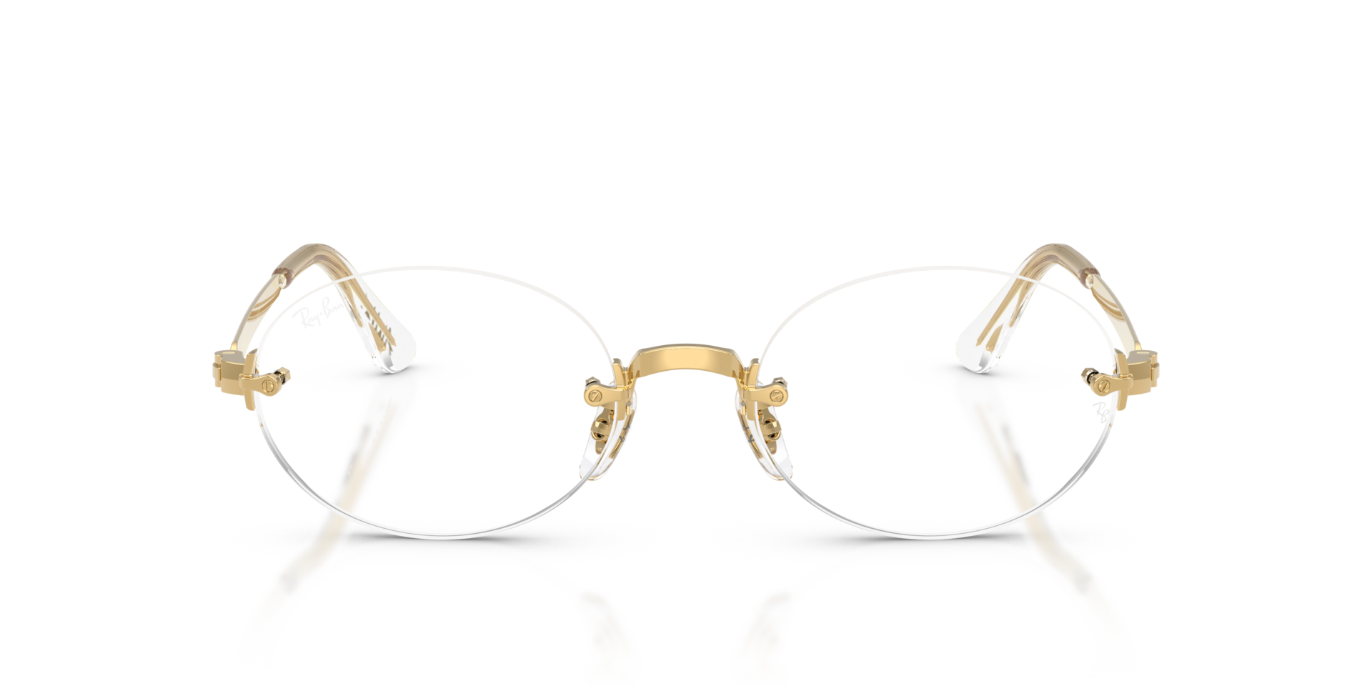 RB3929V Arista goud MetaalEyeglass Frames van B24, Vooraanzicht