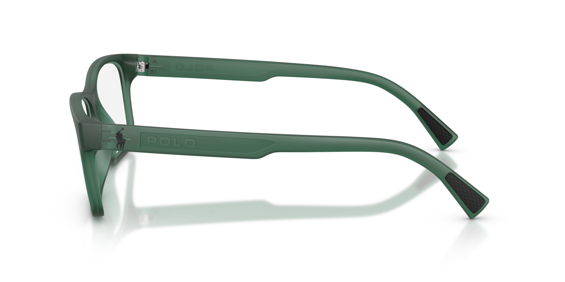 PH2301U Matte Transparent Green KunststofEyeglass Frames van B24, Zijaanzicht