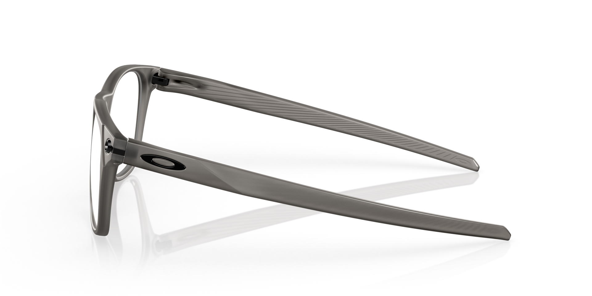 Ojector Satijnglans dofgrijs KunststofSunglass Frames van B24, Zijaanzicht