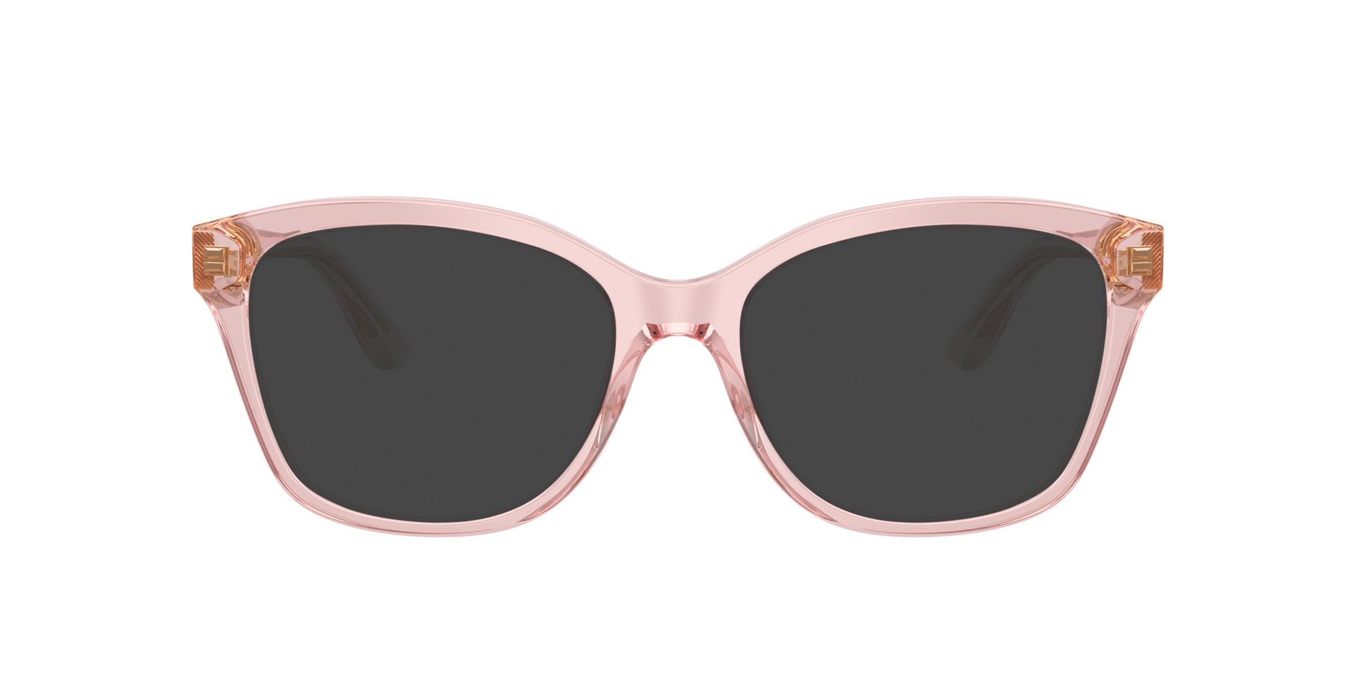 DG3451 Pink transparent AcetatEyeglass Frames von B24, mit getönten Gläsern