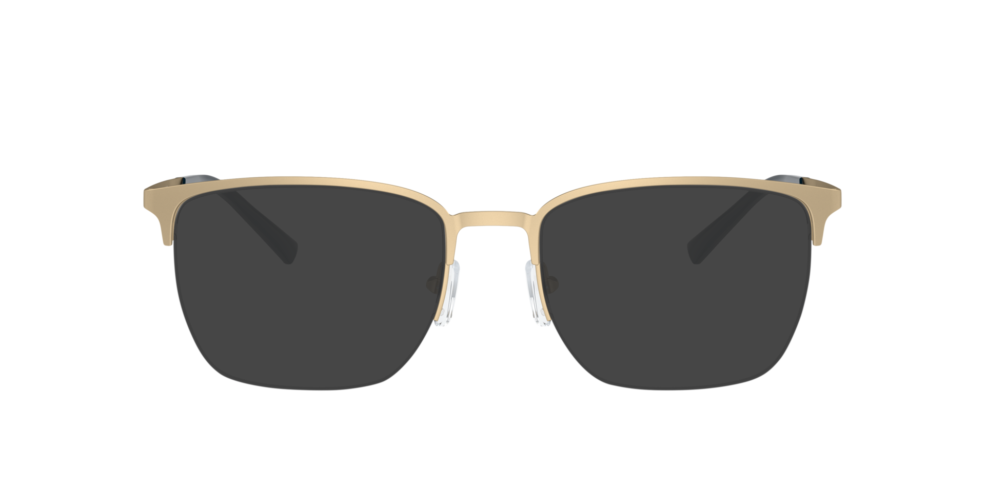 EA1151 Mat lichtgoud MetaalEyeglass Frames van B24, met getinte lenzen