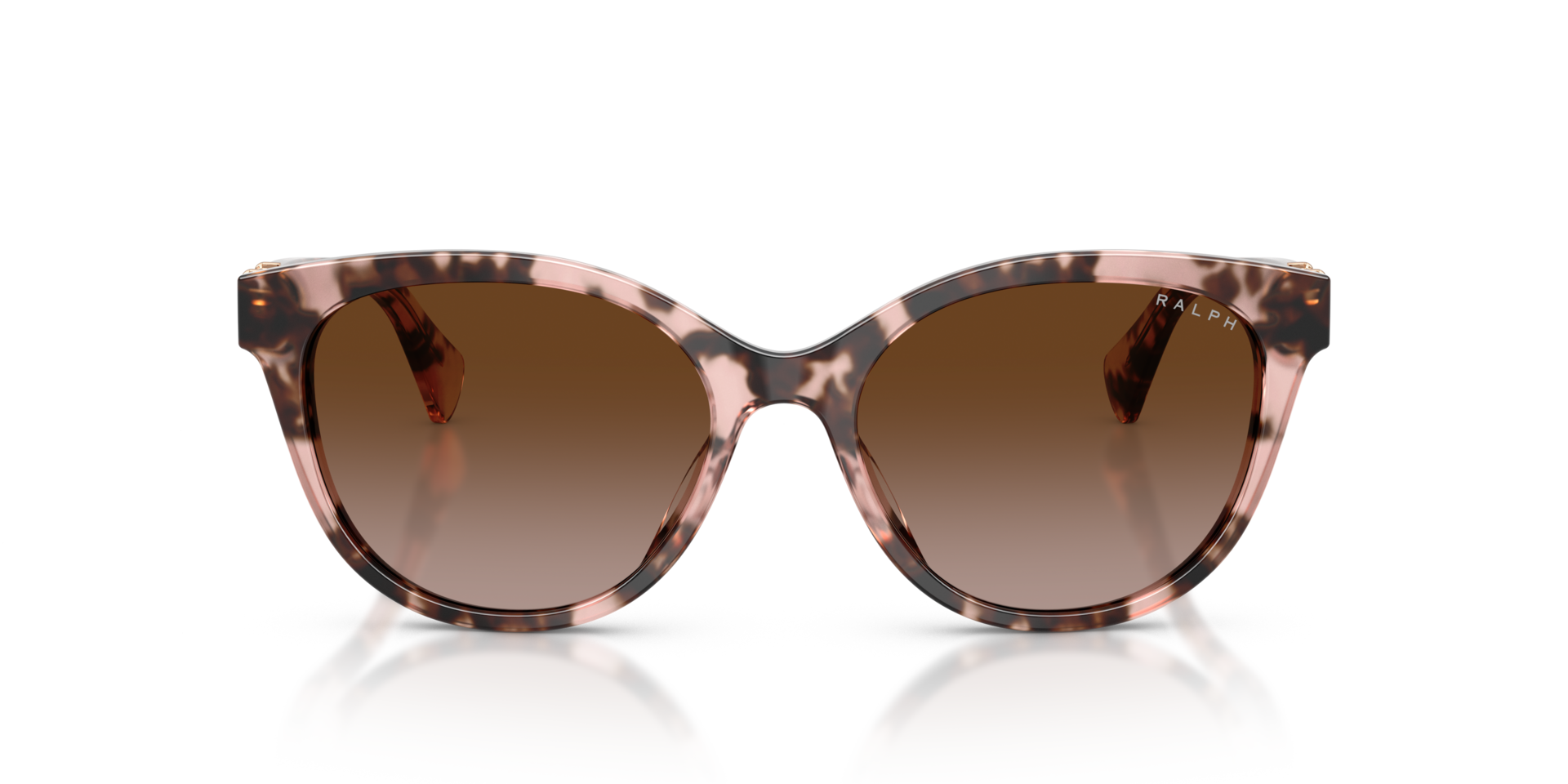 RA5357U Pink Havana AcetatSunglass Frames von B24, Vorderansicht