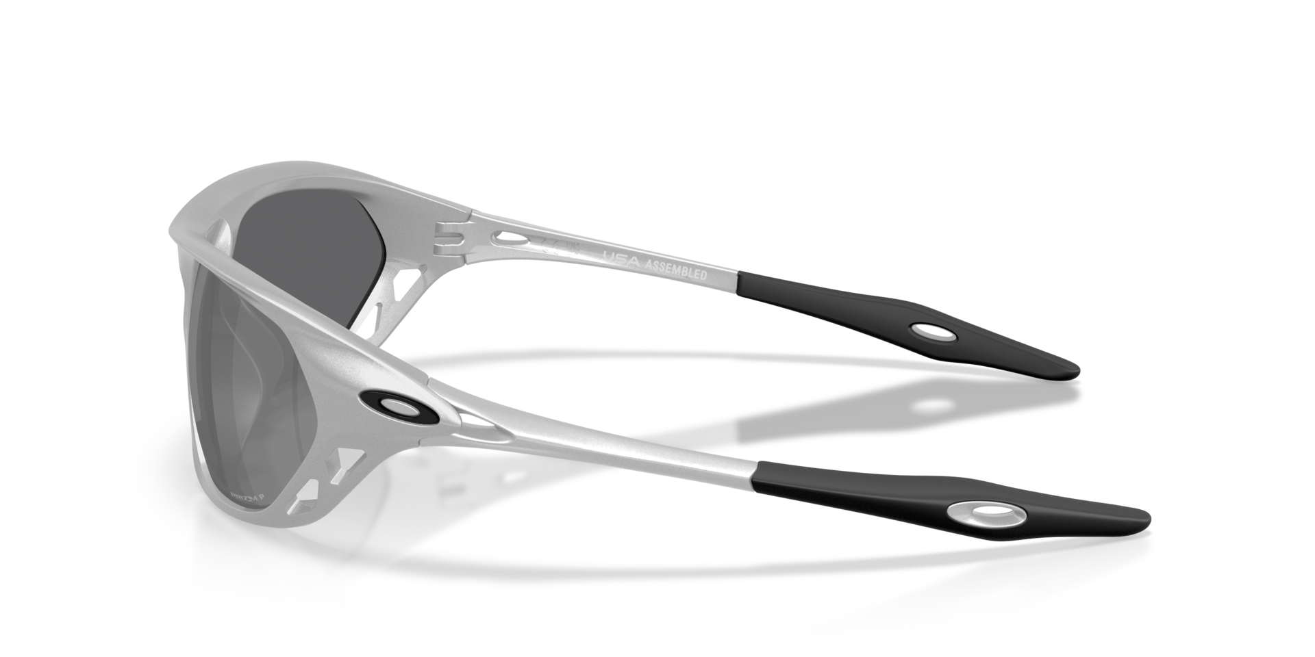 Cage Jacket® X Silver KunststoffSunglass Frames von B24, Seitenansicht