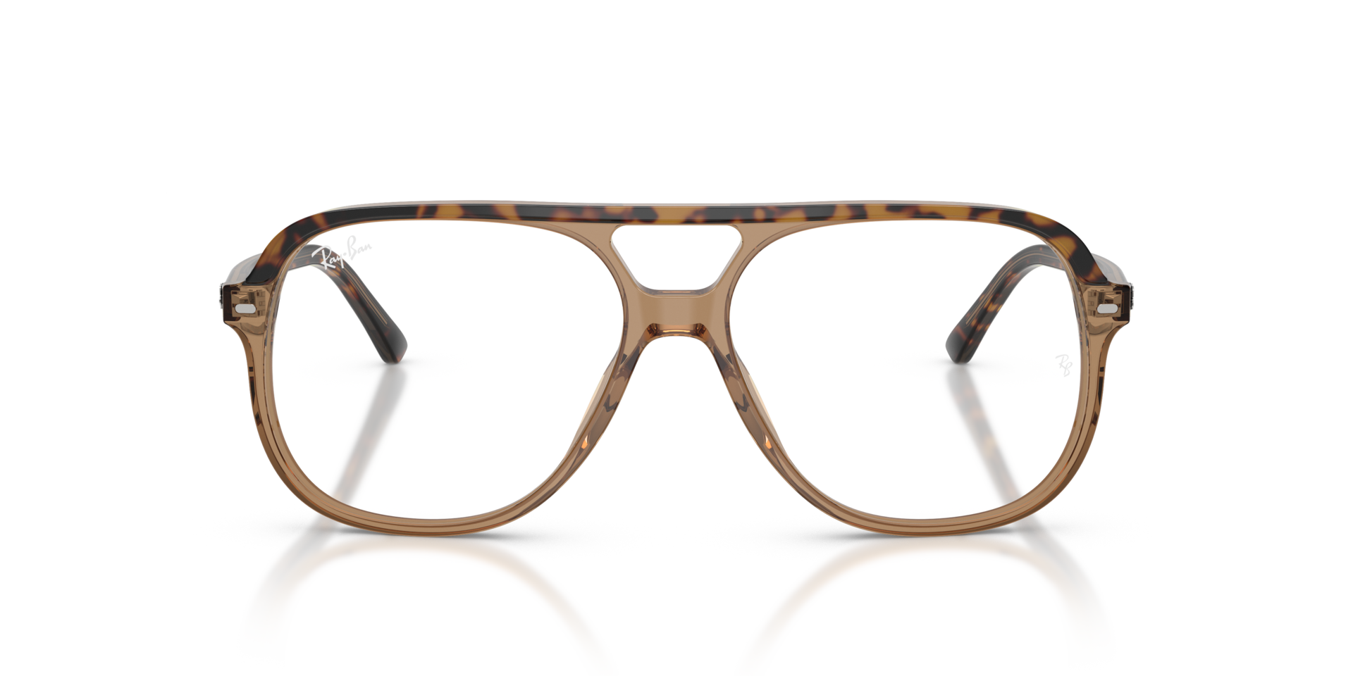 RB5698 Havana & Brown AcetaatEyeglass Frames van B24, Vooraanzicht
