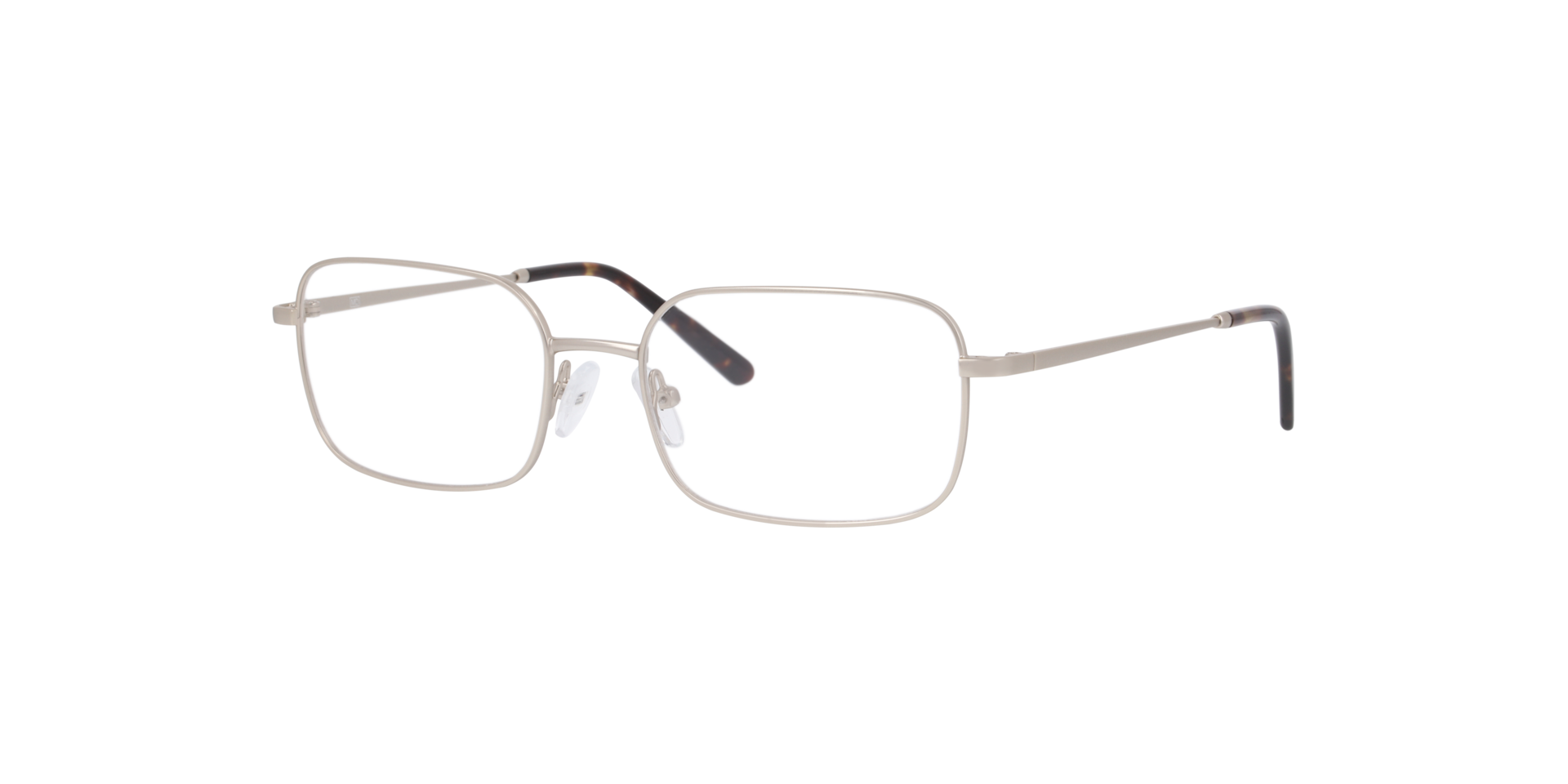 Tennessee Goud MetaalEyeglass Frames van B24, Hoekweergave