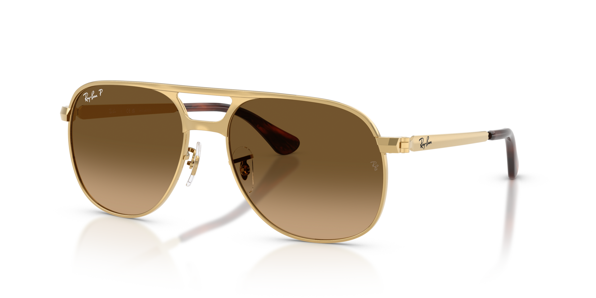 RB3793 Arista MetallSunglass Frames von B24, Dreiviertelansicht