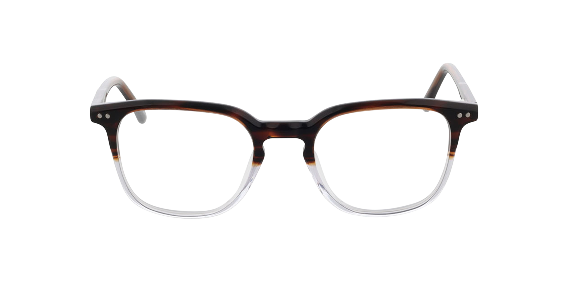 Orlando Bilayer Demi  &  Crystal AcetatEyeglass Frames von B24, Vorderansicht