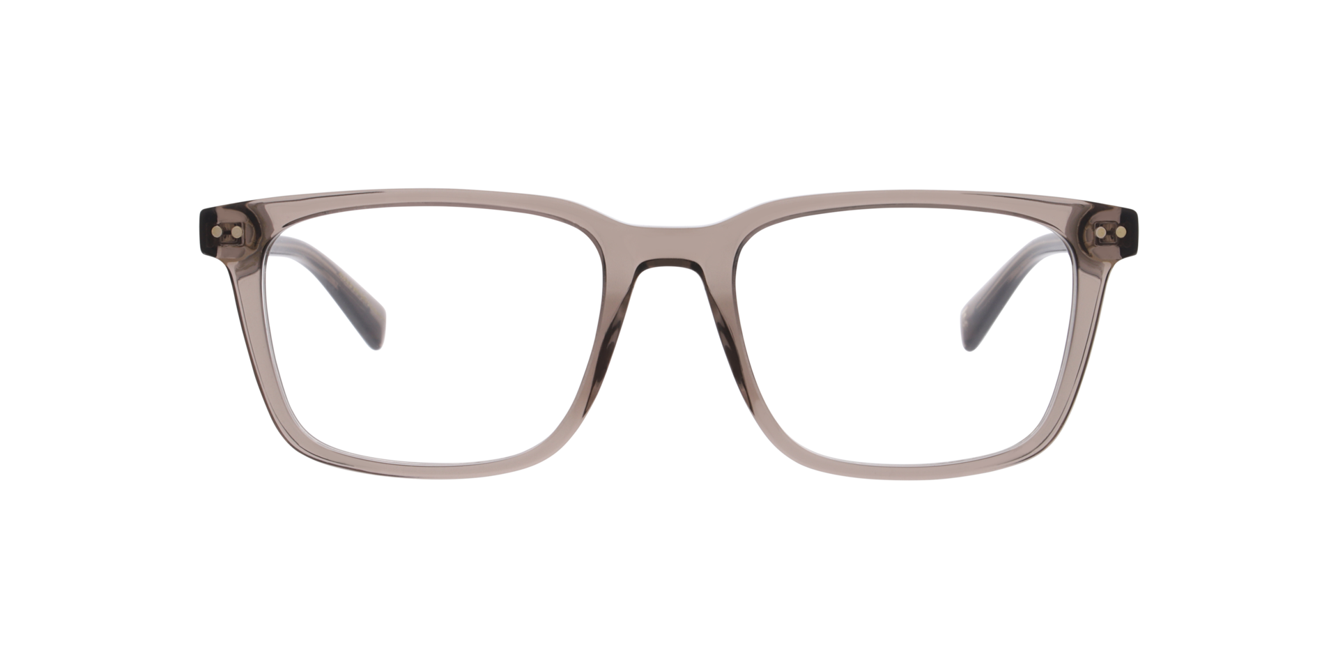 Alaska Crystal Taupe AcetatEyeglass Frames von B24, Vorderansicht