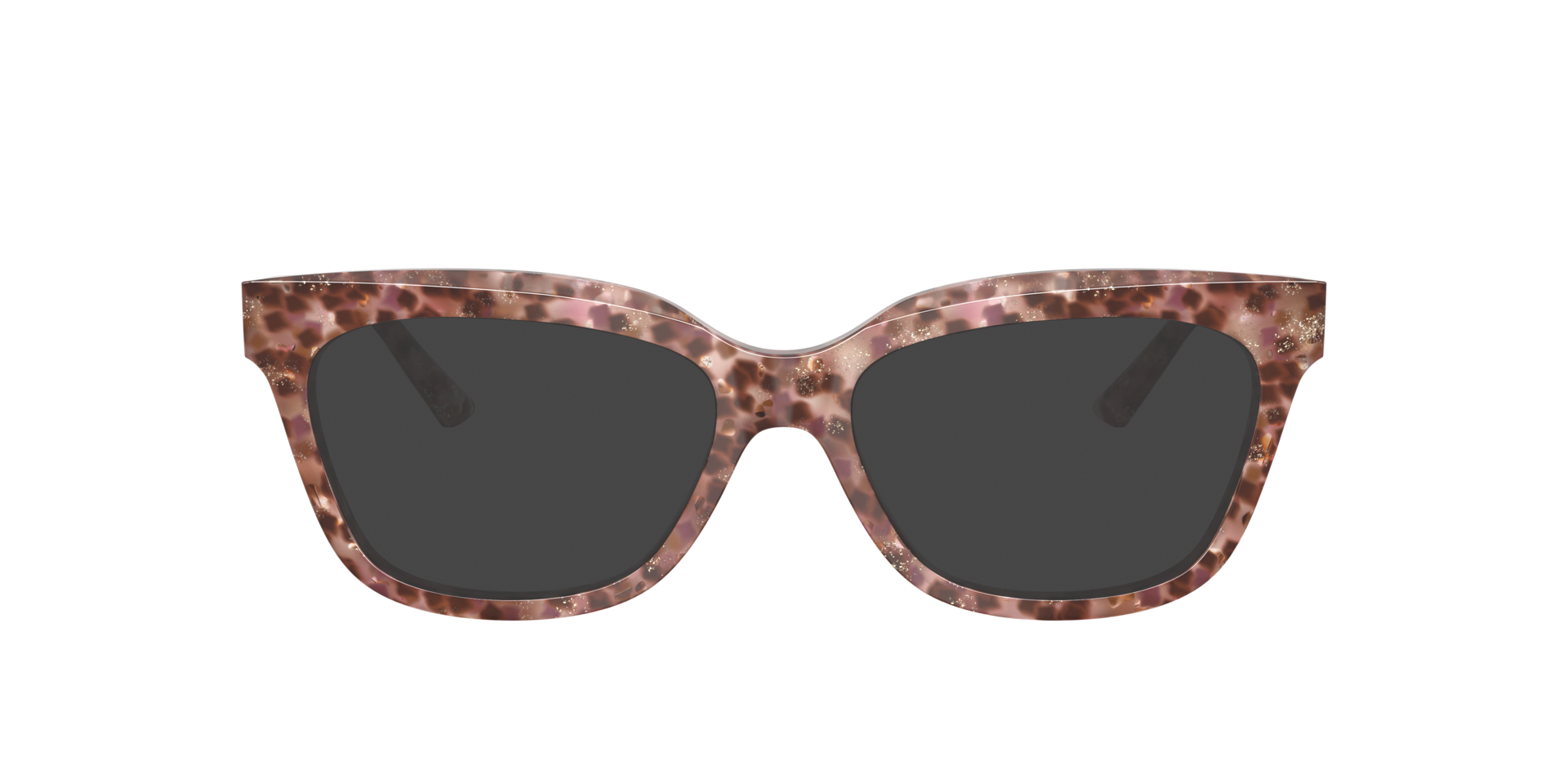 JC3072 Pink Glitter Havana AcetatEyeglass Frames von B24, mit getönten Gläsern
