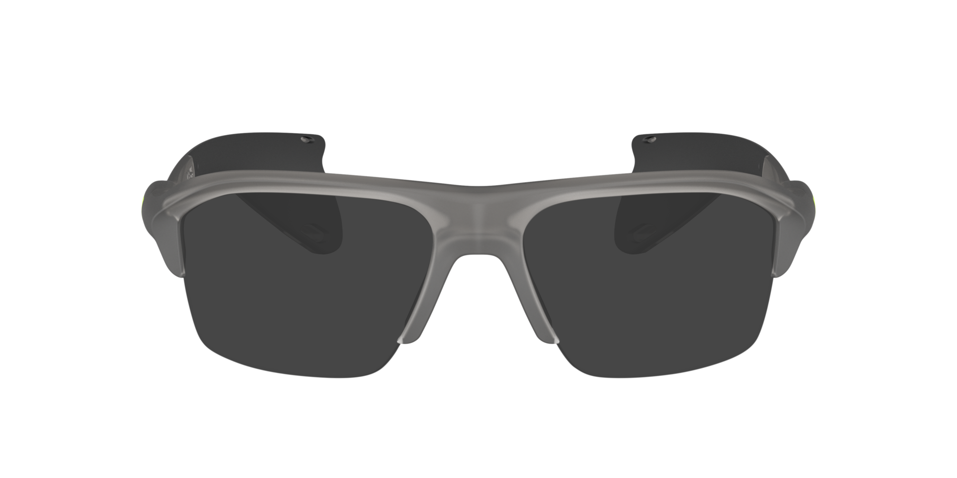 Stunt Glider Satijnglans dofgrijs KunststofEyeglass Frames van B24, met getinte lenzen