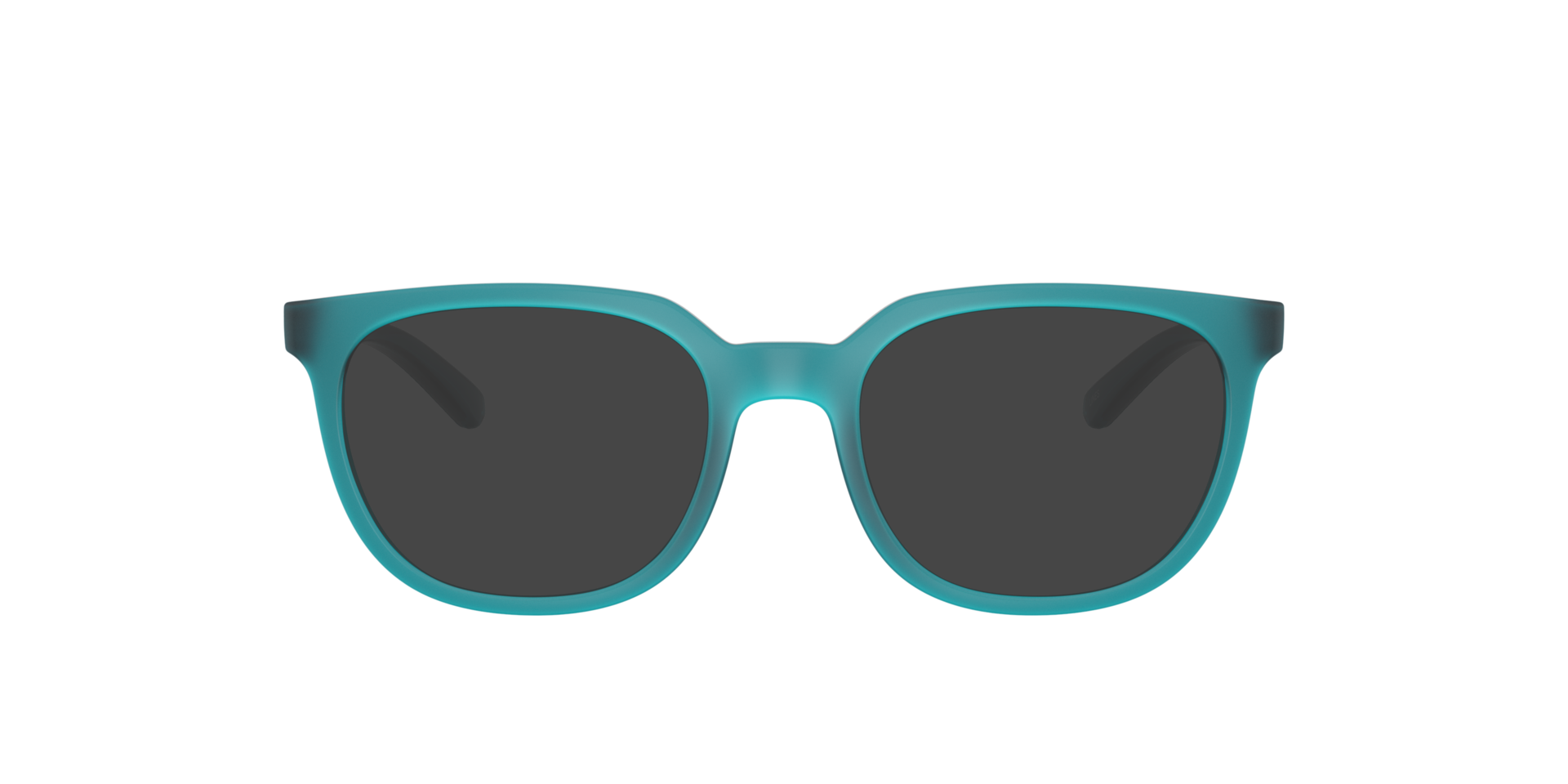 AN7263 Transparent Blue Matte & Shiny KunststofEyeglass Frames van B24, met getinte lenzen