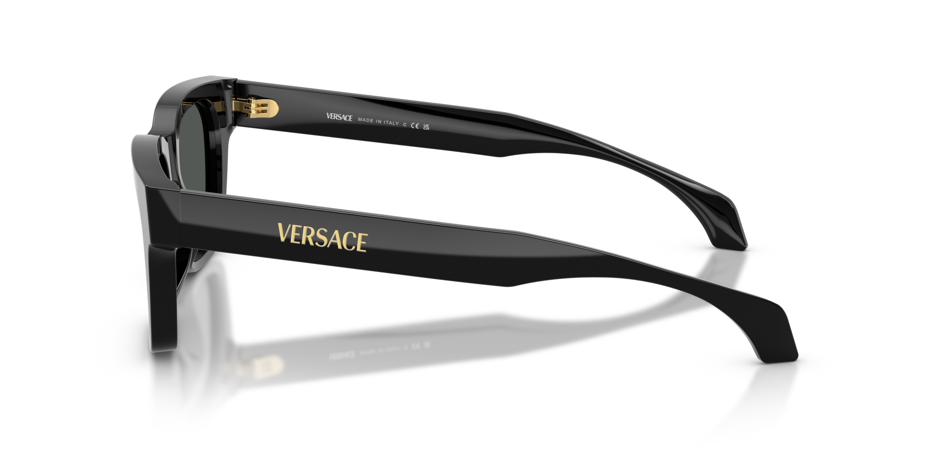 VE4486 Schwarz AcetatSunglass Frames von B24, Seitenansicht