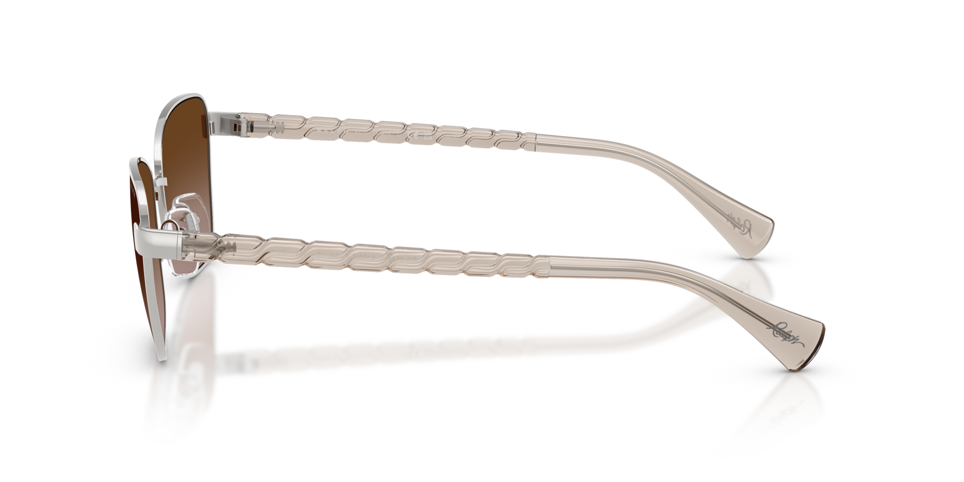 RA4149 Shiny Silver MetallSunglass Frames von B24, Seitenansicht