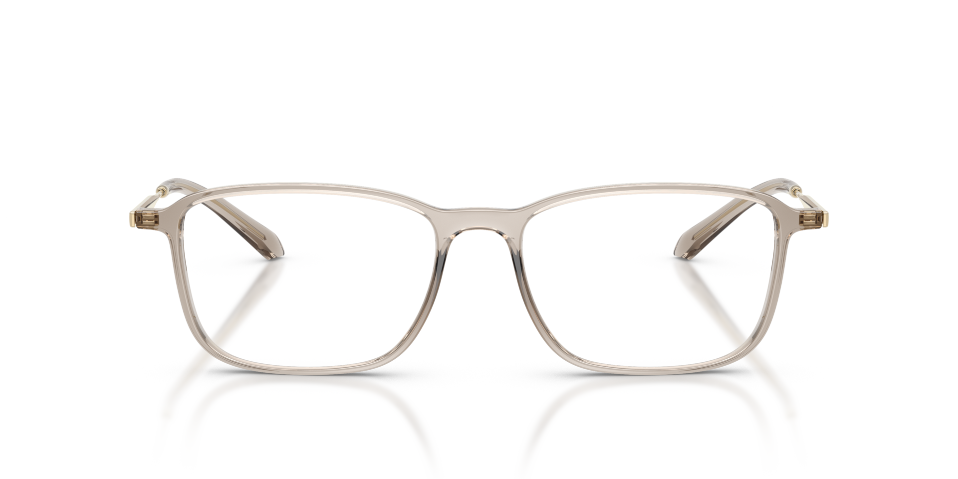 AR7294U Transparant bruin KunststofEyeglass Frames van B24, Vooraanzicht