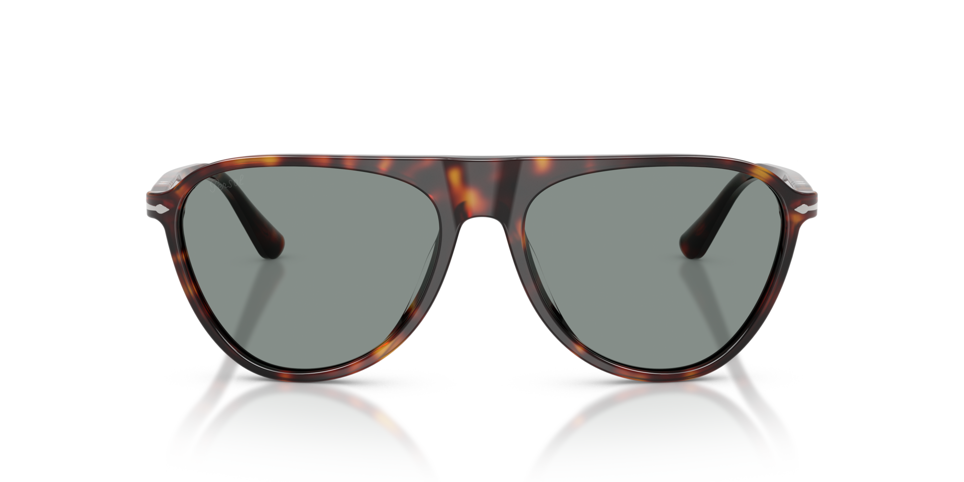 PO3404S Havana AcetatSunglass Frames von B24, Vorderansicht