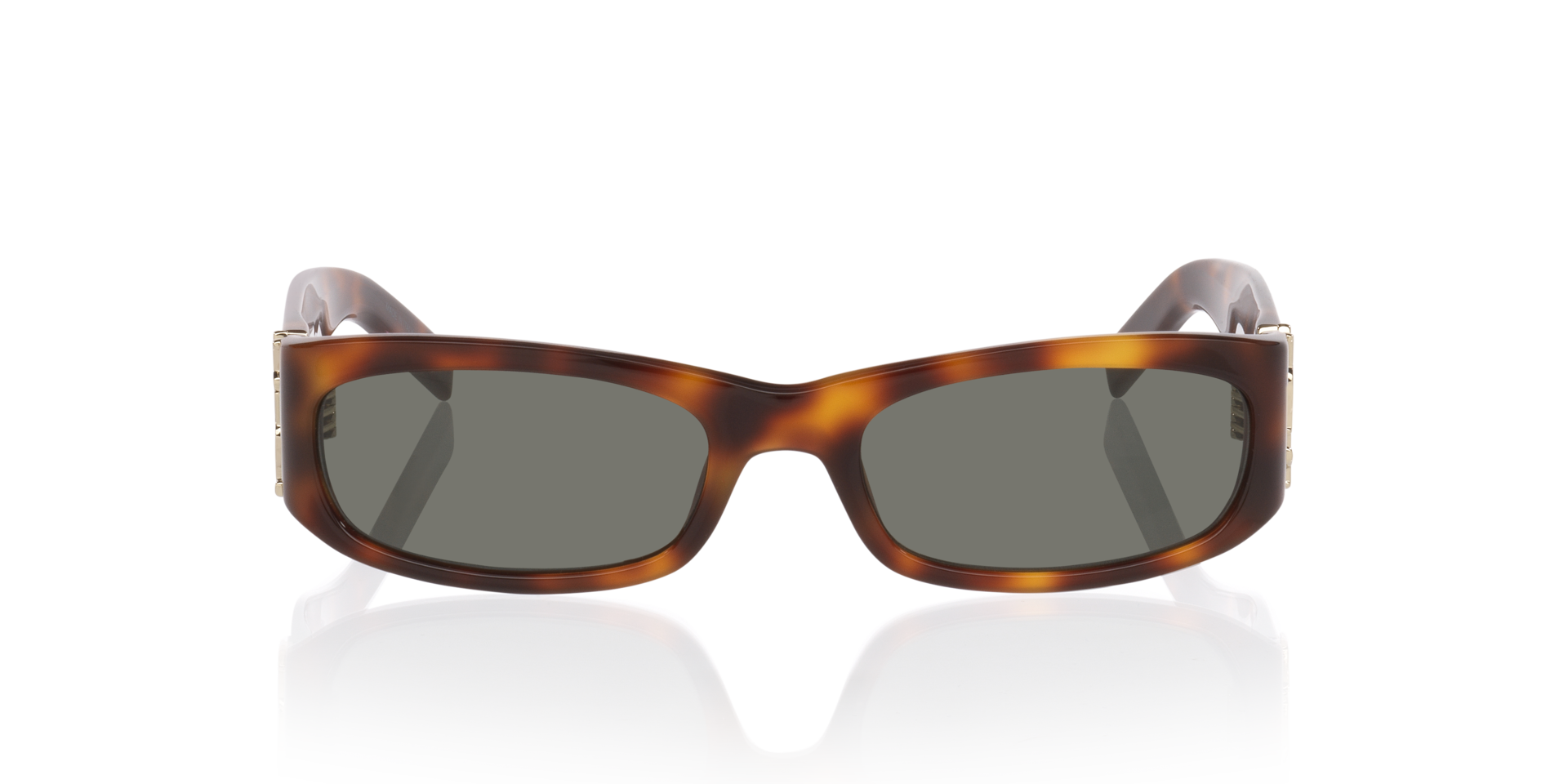 SLM152 Tortoise Light AcetatSunglass Frames von B24, Vorderansicht