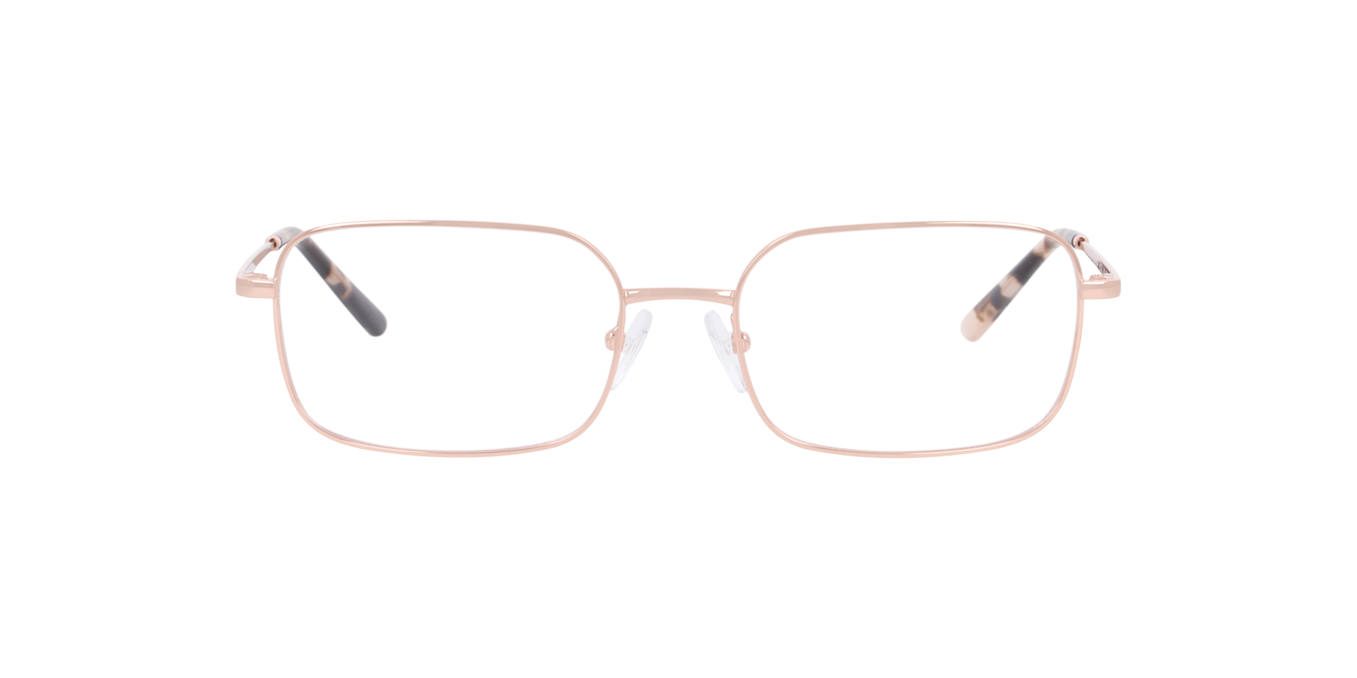 Tennessee Roségoud MetaalEyeglass Frames van B24, Vooraanzicht