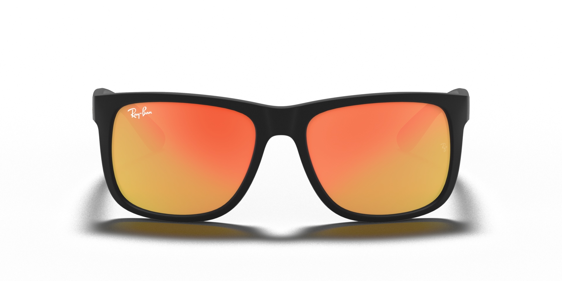RB4165 Rubber Black KunststoffSunglass Frames von B24, Vorderansicht