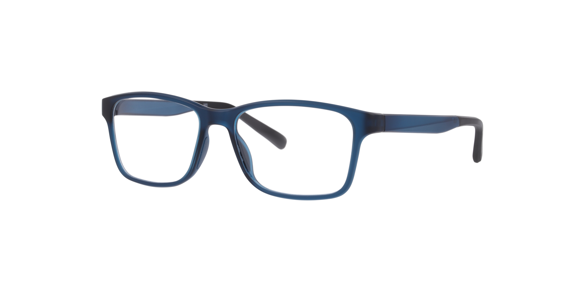 Buffalo Crystal Teal KunststofEyeglass Frames van B24, Hoekweergave