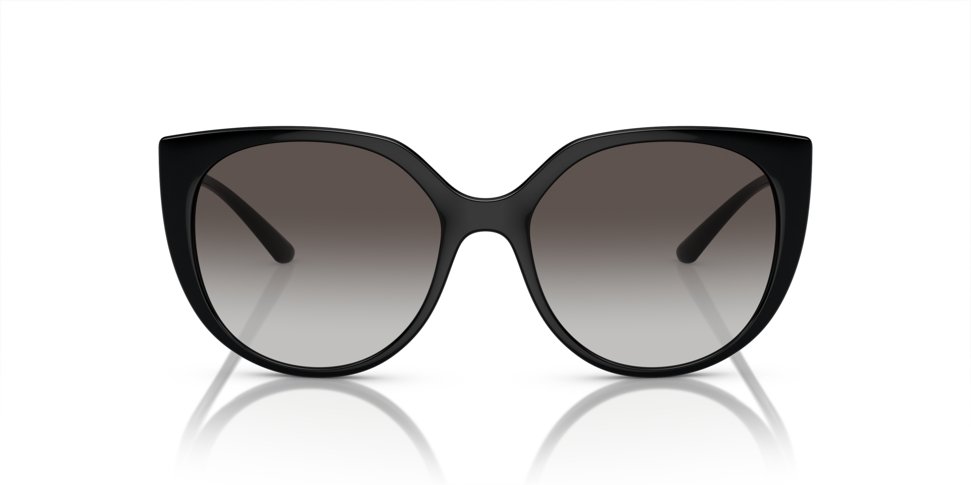 DG6119 Schwarz KunststoffSunglass Frames von B24, Vorderansicht