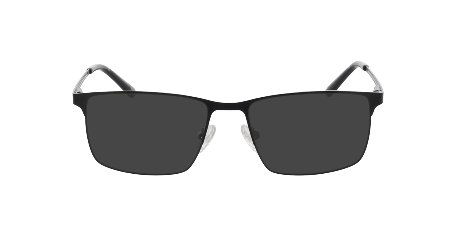 Bowie Mattschwarz MetallEyeglass Frames von B24, mit getönten Gläsern
