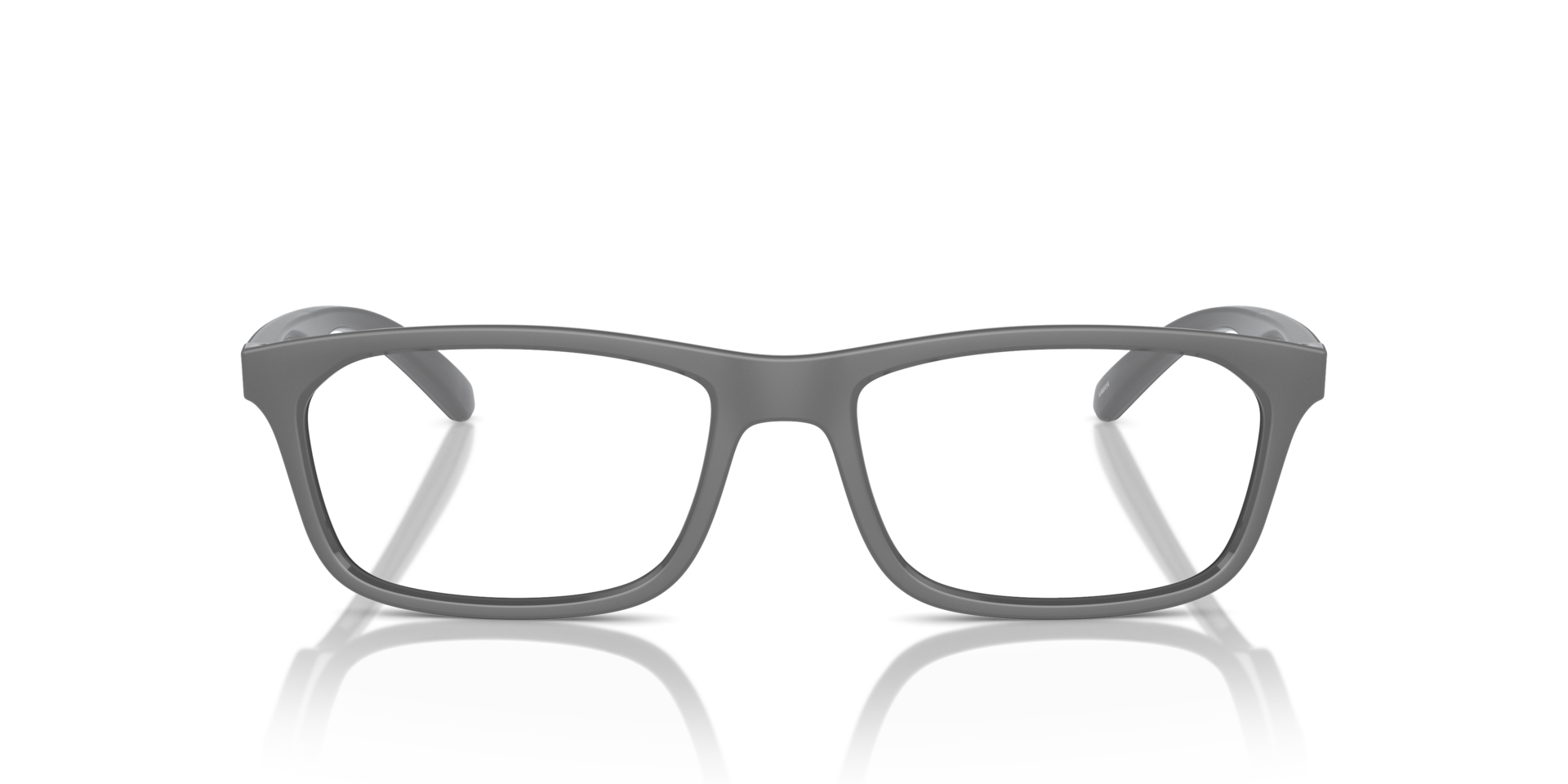 AN7252 Medium Grey Matte & Shiny KunststofEyeglass Frames van B24, Vooraanzicht