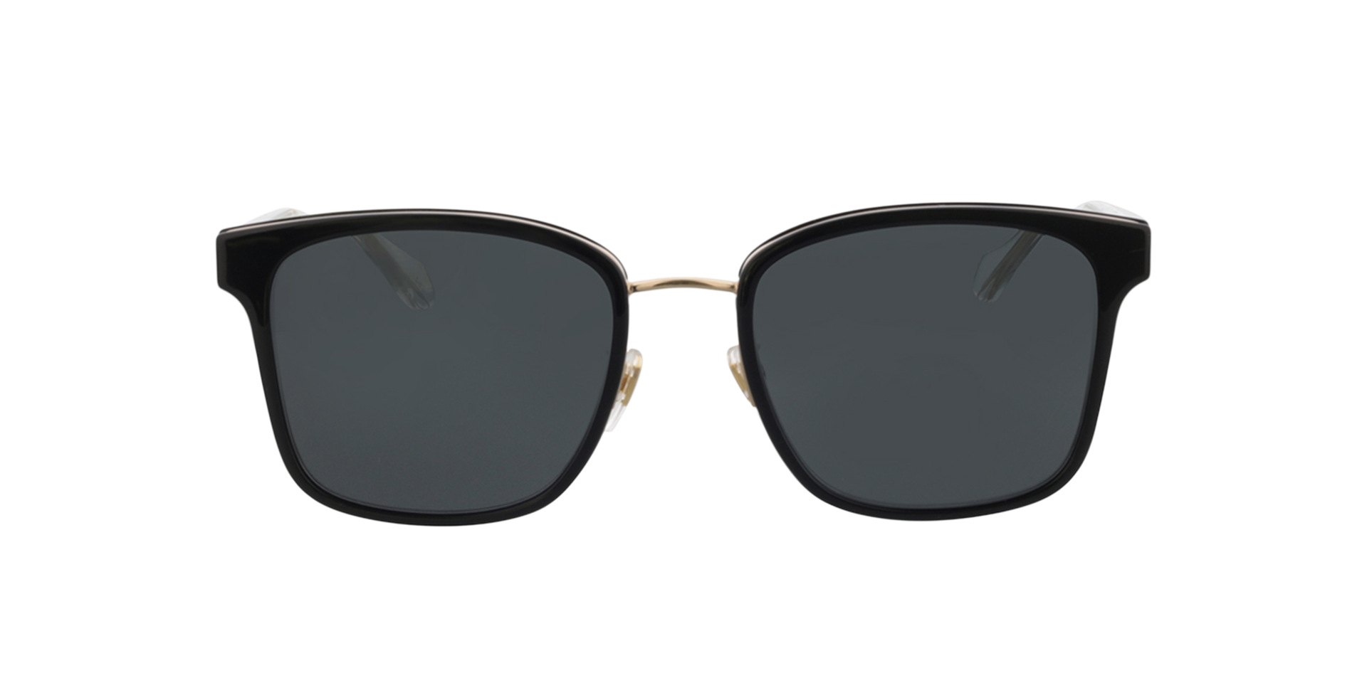 GG0563SKN Zwart AcetaatSunglass Frames van B24, Vooraanzicht