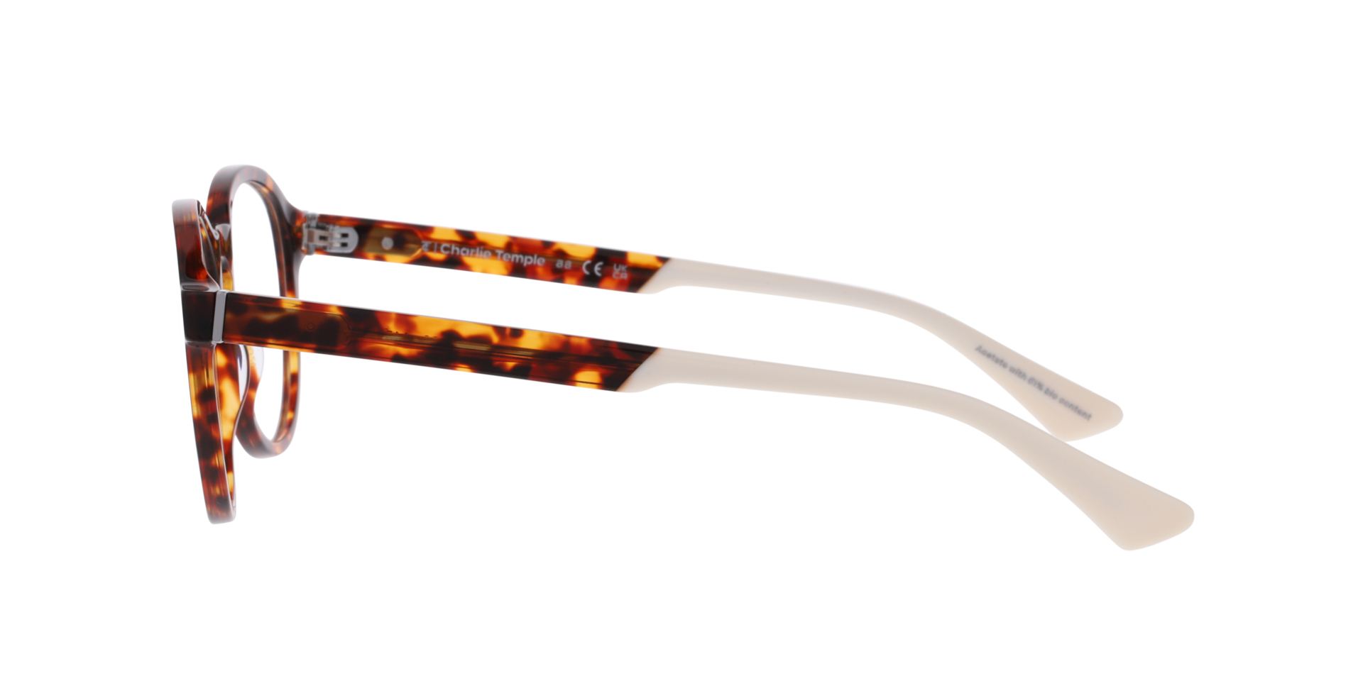 Mero Havana AcetatEyeglass Frames von B24, Seitenansicht