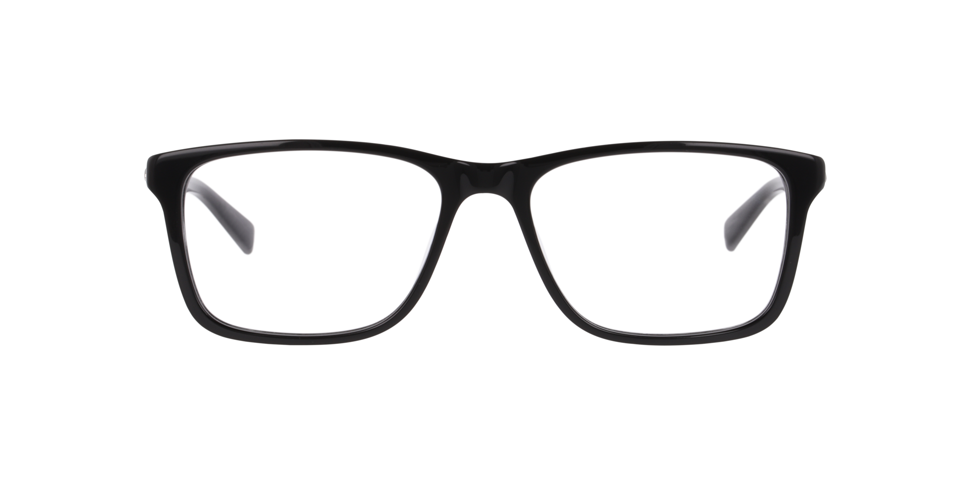 Nike 1000 Schwarz AcetatEyeglass Frames von B24, Vorderansicht