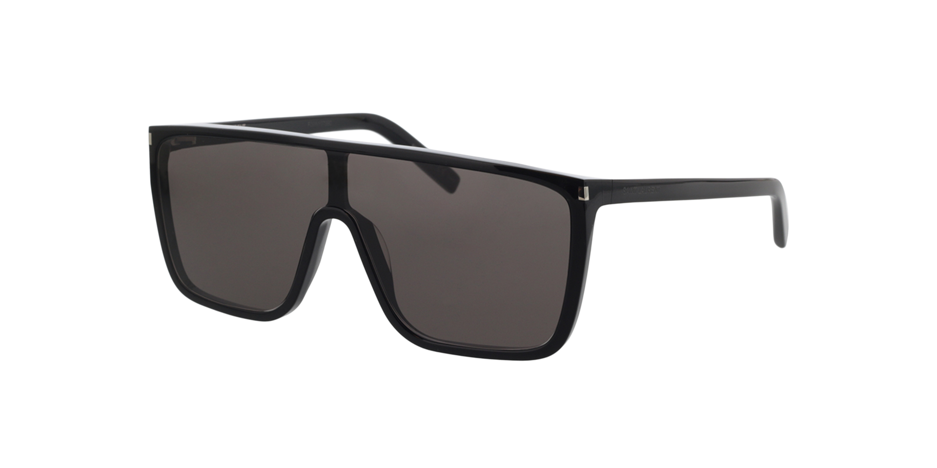 SL 364 MASK ACE Zwart AcetaatSunglass Frames van B24, Hoekweergave