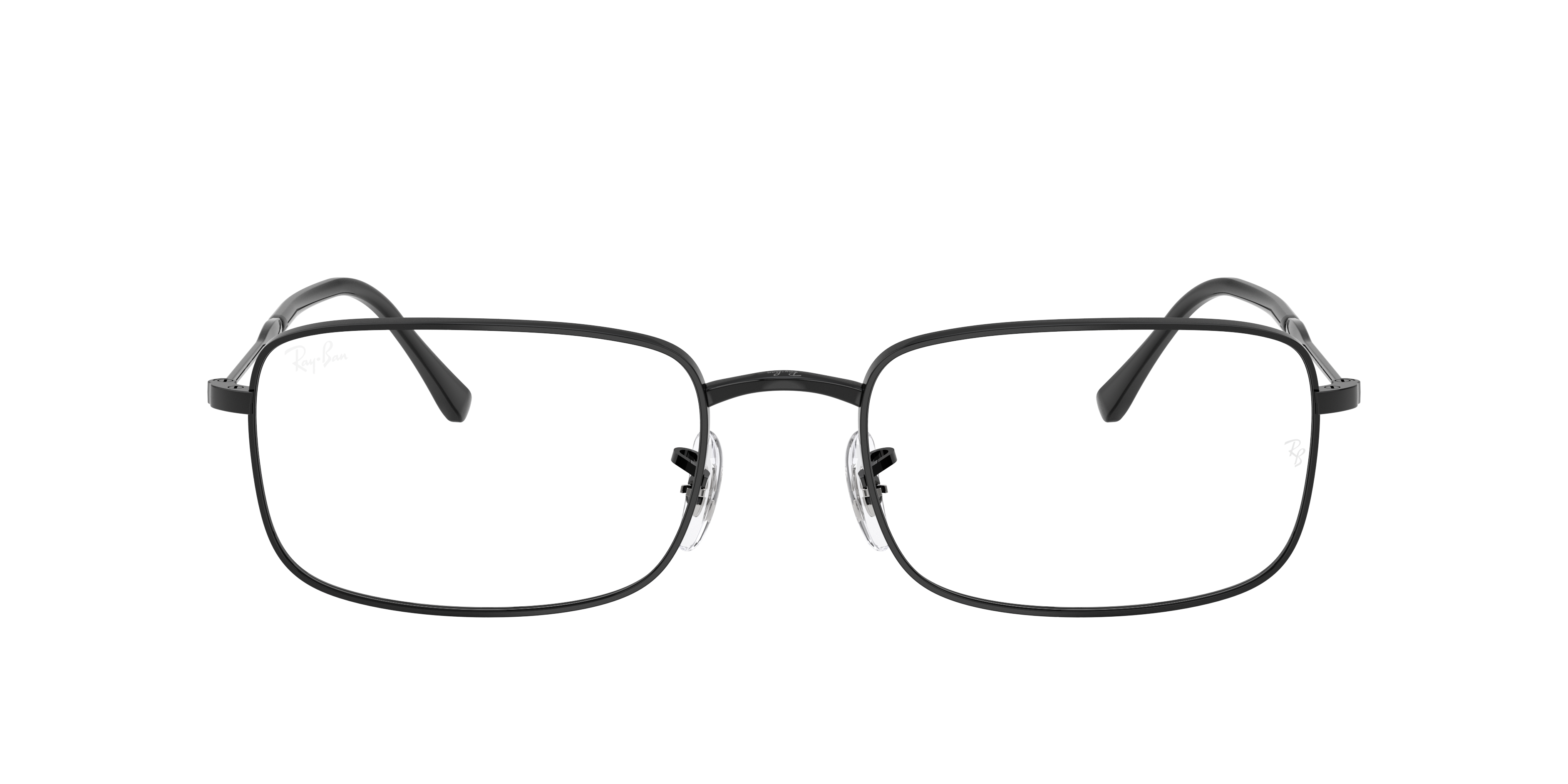 Ray - Ban Unisex Schwarz Ray - Ban Rx3746v 2509 Optische Fassungen Metall Transparent Geometrisch Normal - Bild 4