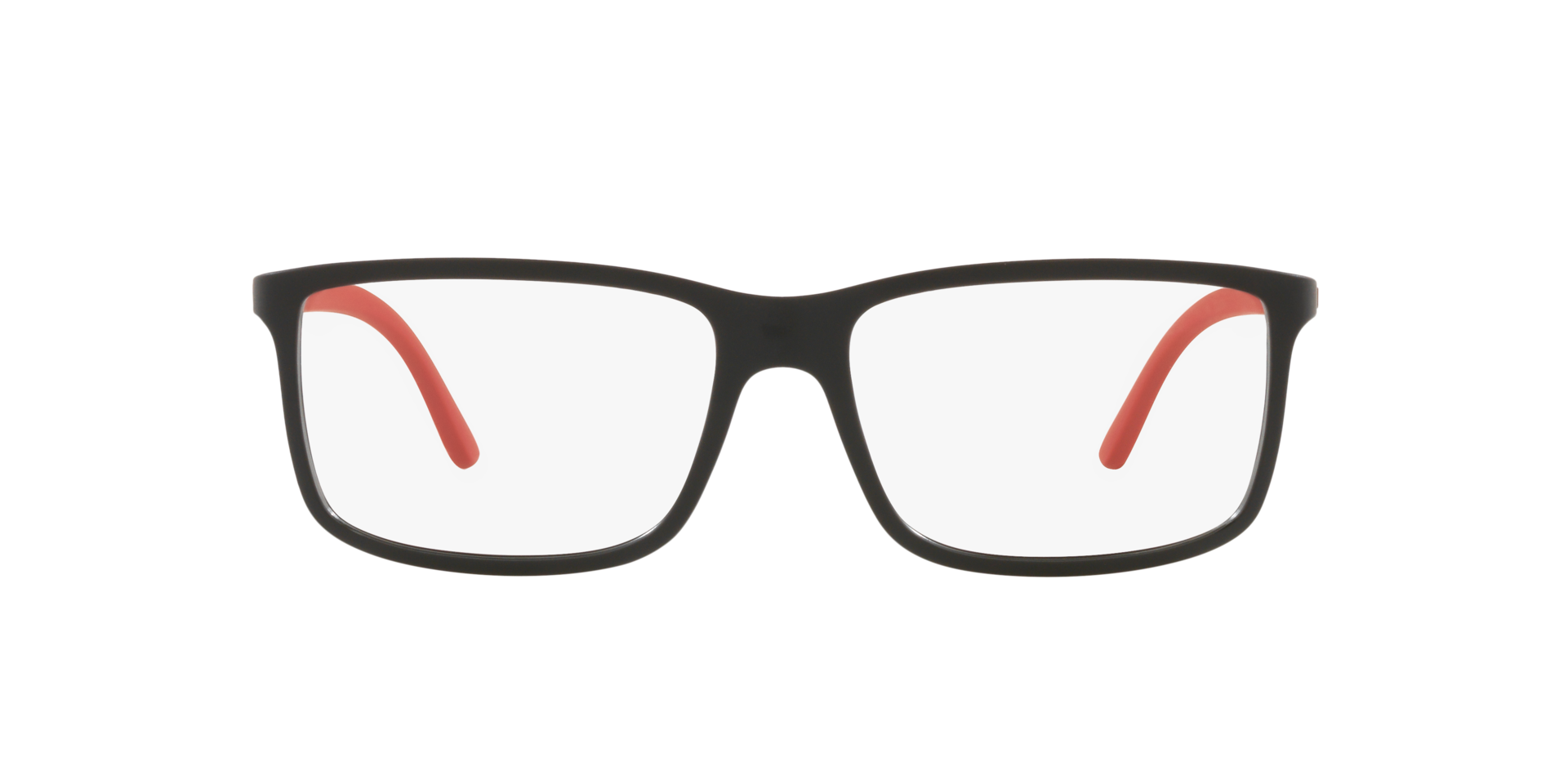 PH2126 Matt Schwarz KunststoffEyeglass Frames von B24, Vorderansicht