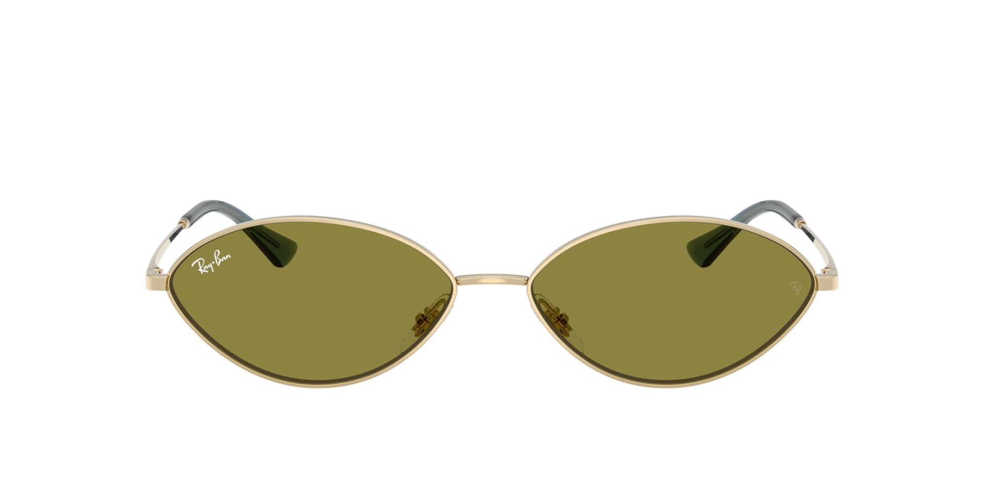 RB3757 Hellgold MetallSunglass Frames von B24, mit getönten Gläsern