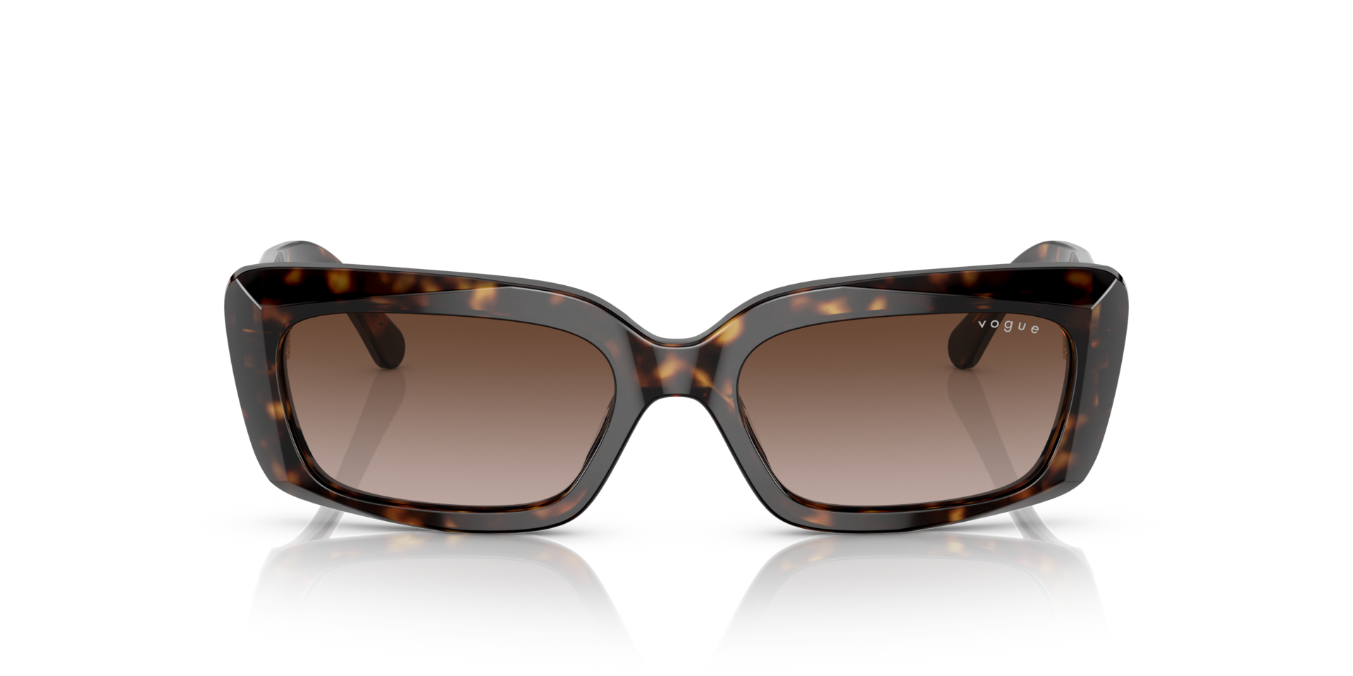 VO5440S Donker Havana AcetaatSunglass Frames van B24, Vooraanzicht