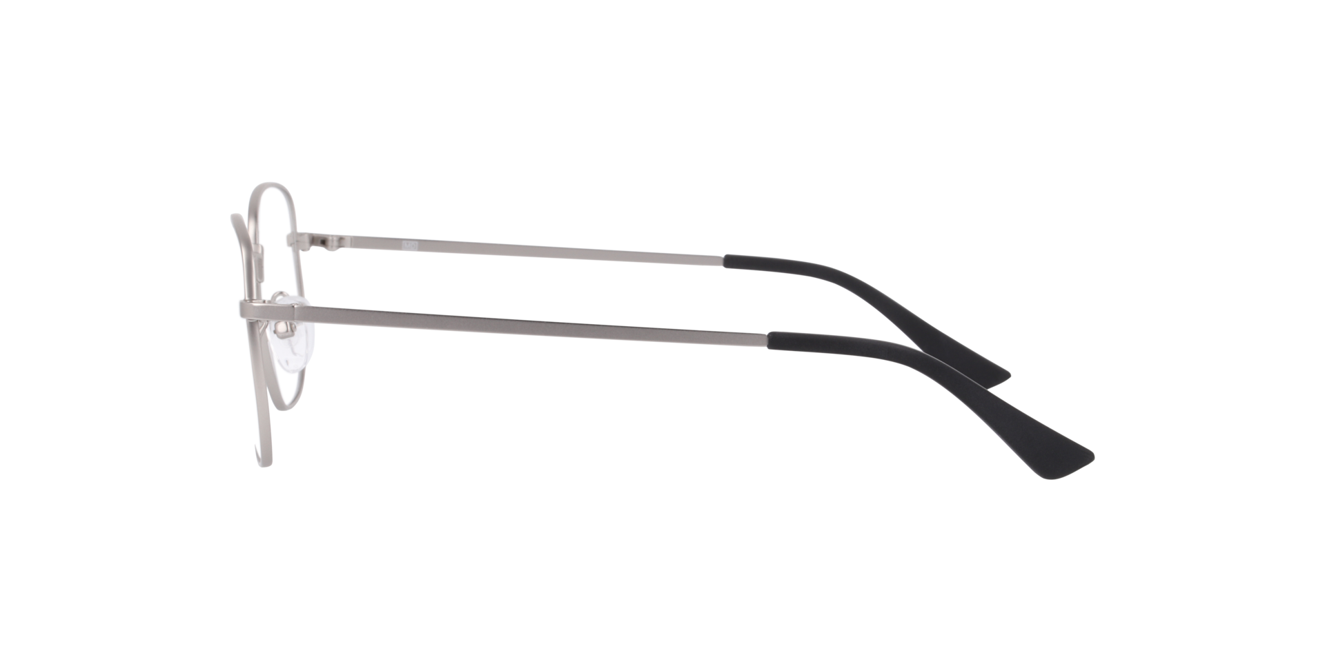 Kentucky Silber MetallEyeglass Frames von B24, Seitenansicht