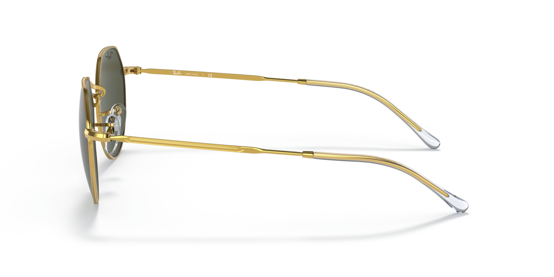 RB3565 Goud MetaalSunglass Frames van B24, Zijaanzicht
