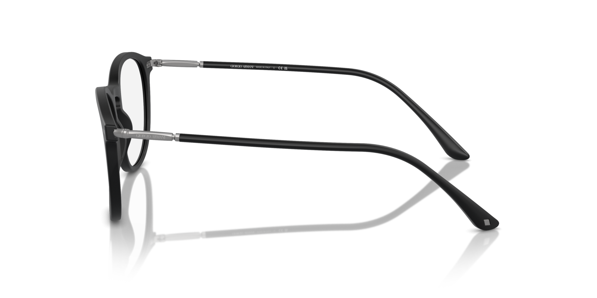 AR7125 Matt Schwarz AcetatEyeglass Frames von B24, Seitenansicht