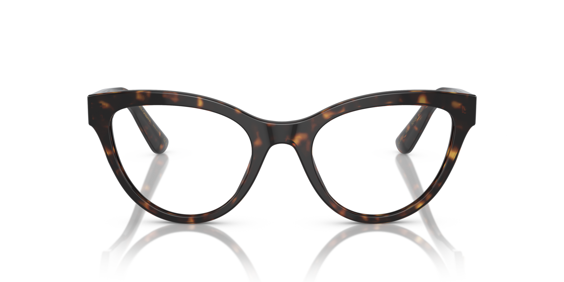 DG3372 Havana AcetaatEyeglass Frames van B24, Vooraanzicht