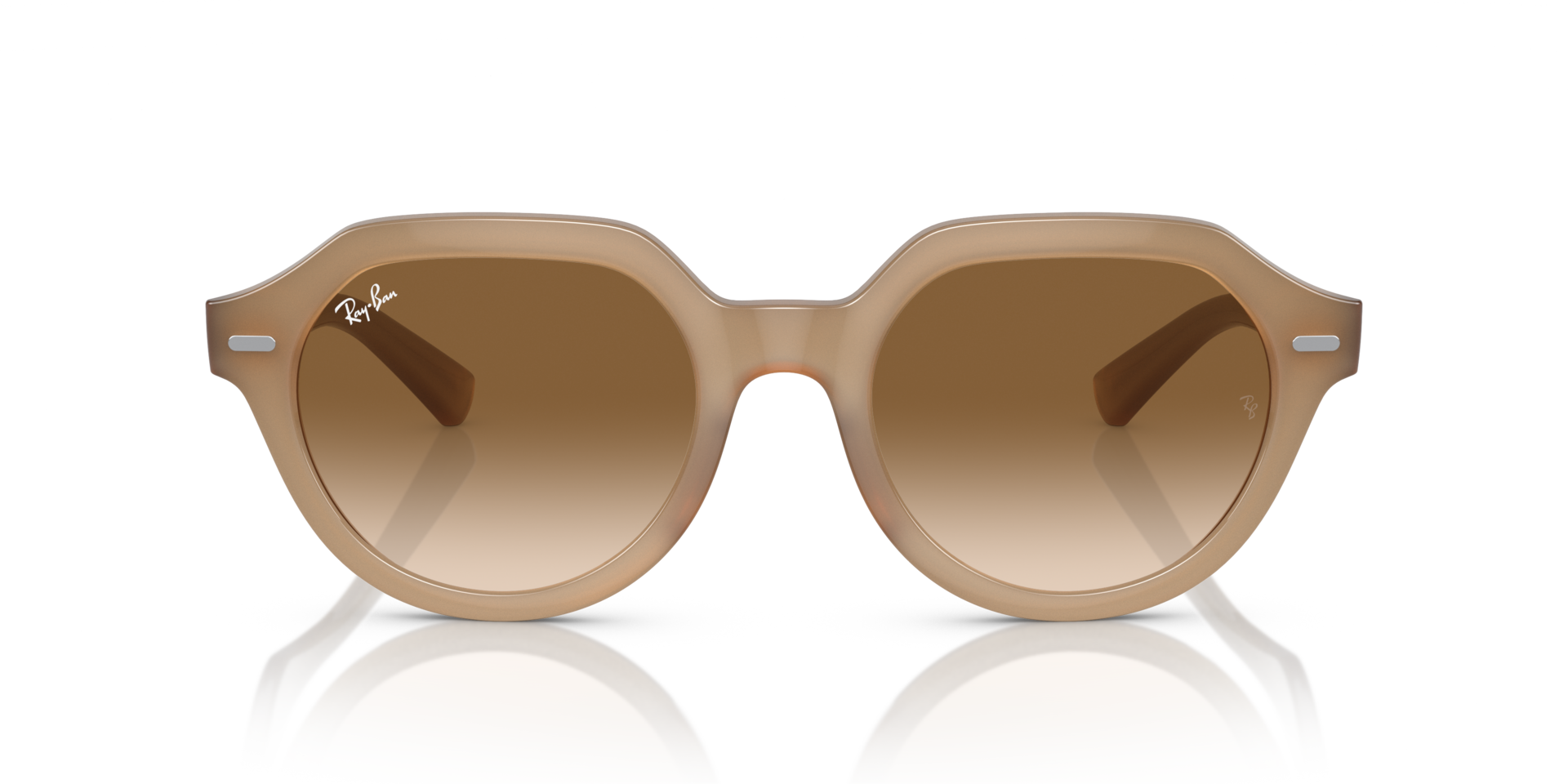 RB4399 Duifgrijs KunststofSunglass Frames van B24, Vooraanzicht