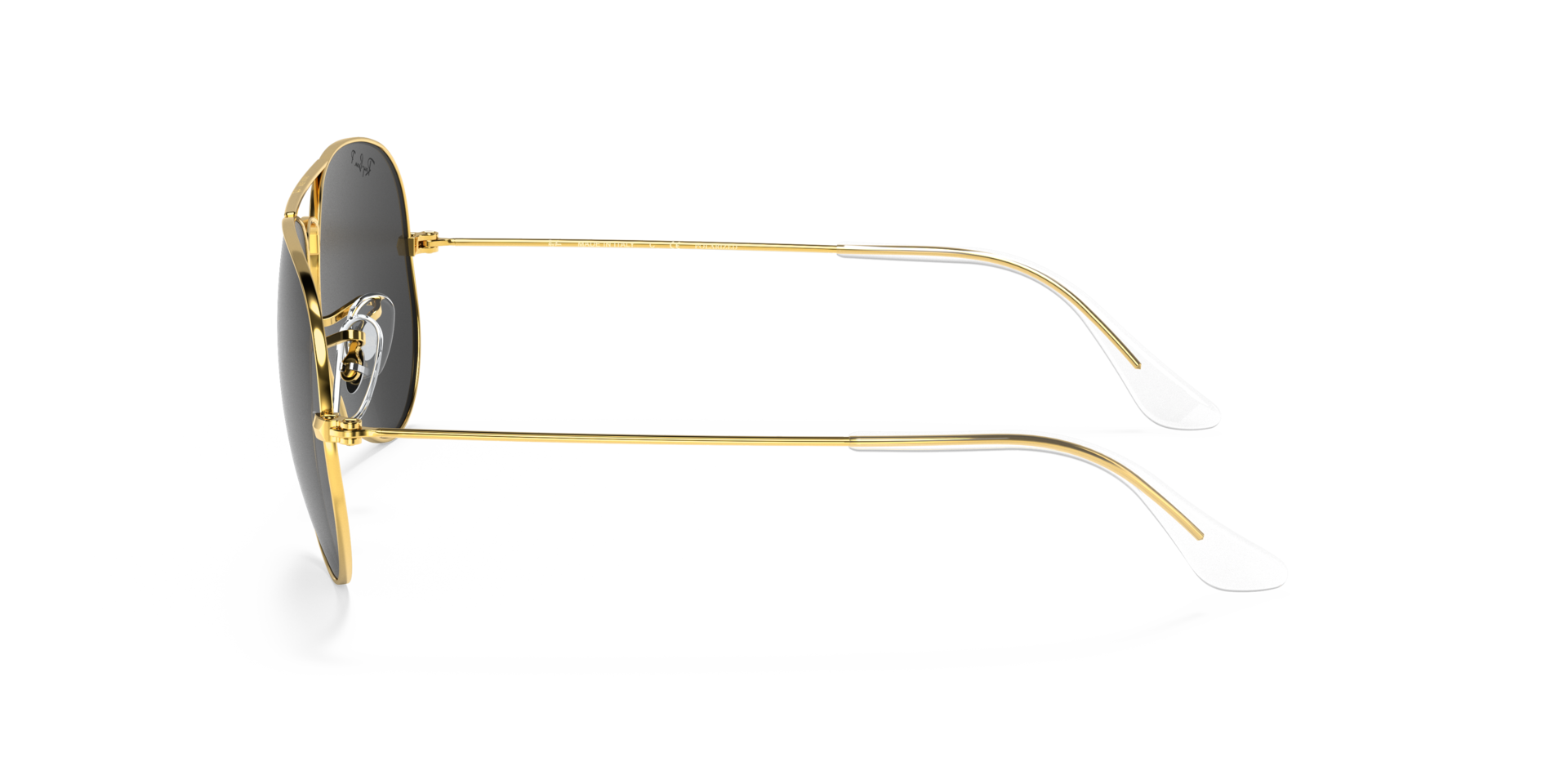 RB3025 Goud MetaalSunglass Frames van B24, Zijaanzicht