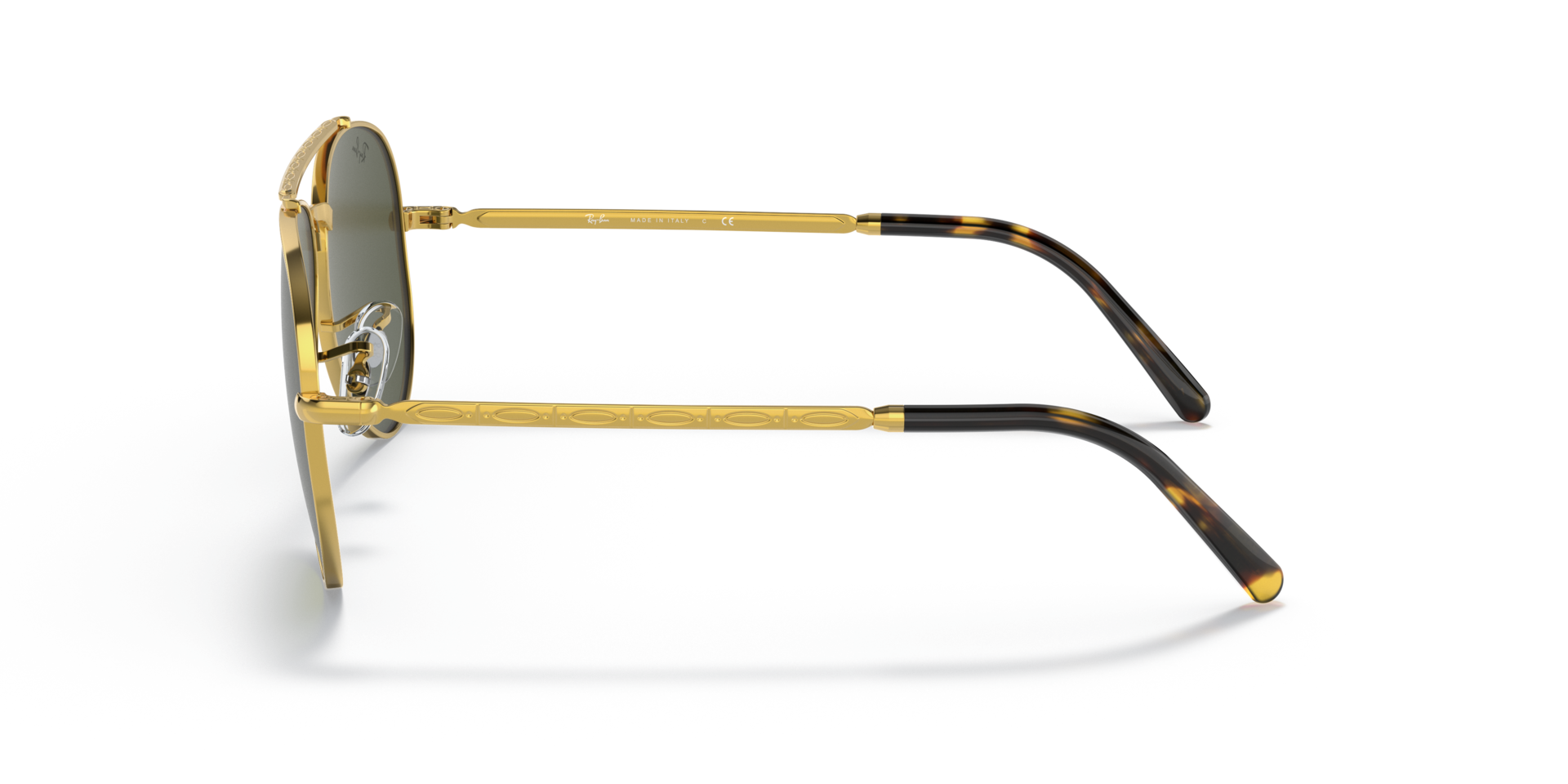 RB3625 Gold MetallSunglass Frames von B24, Seitenansicht