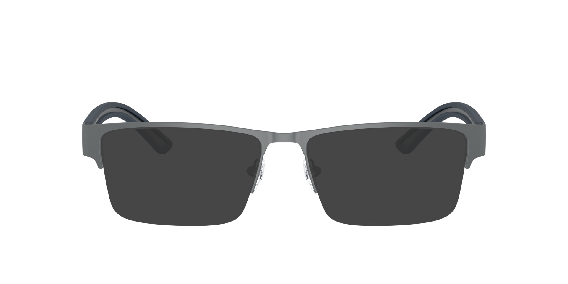 EA1182 Rubberized Grey MetallEyeglass Frames von B24, mit getönten Gläsern